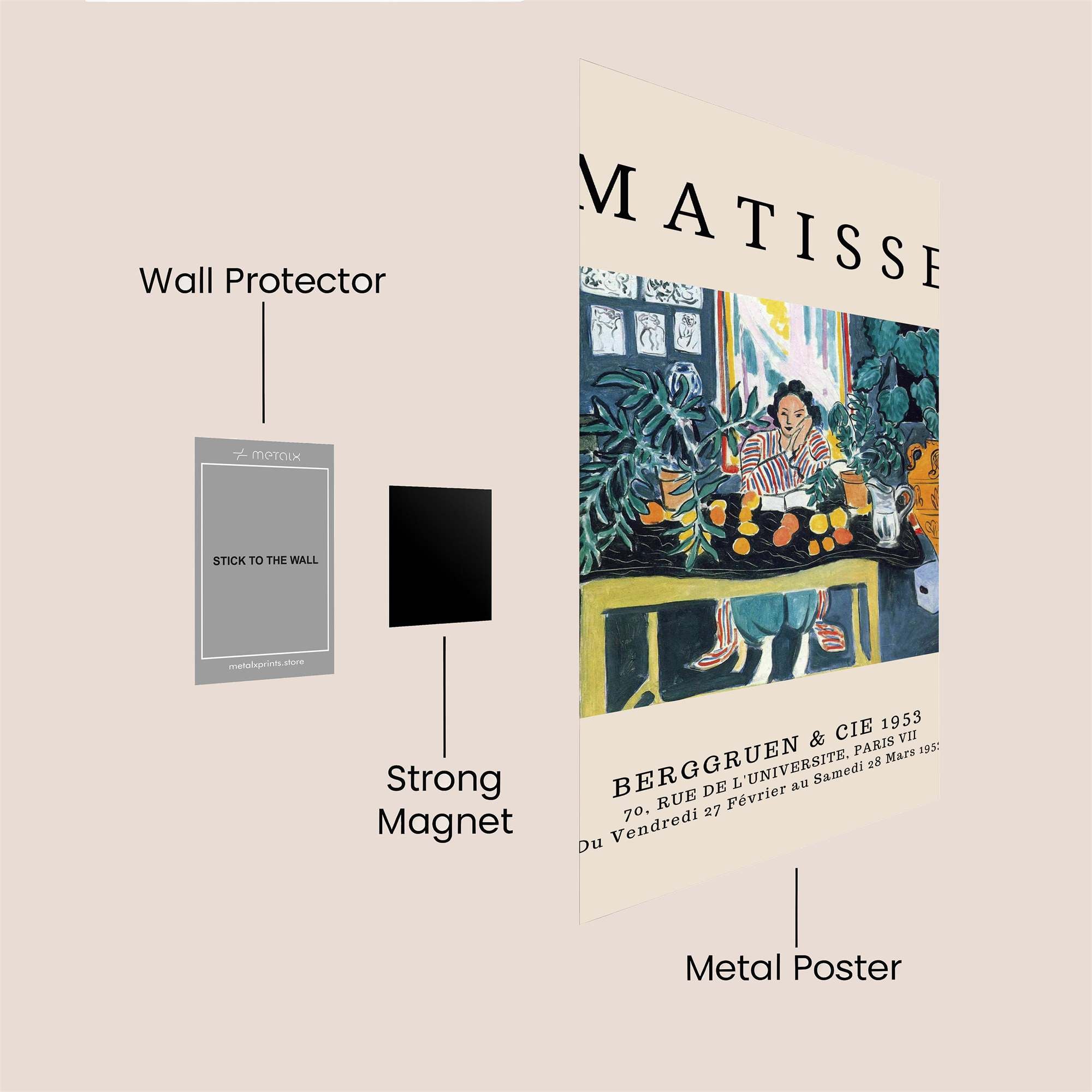 Matisse Dreamscape Safe Wall Magnetic / M