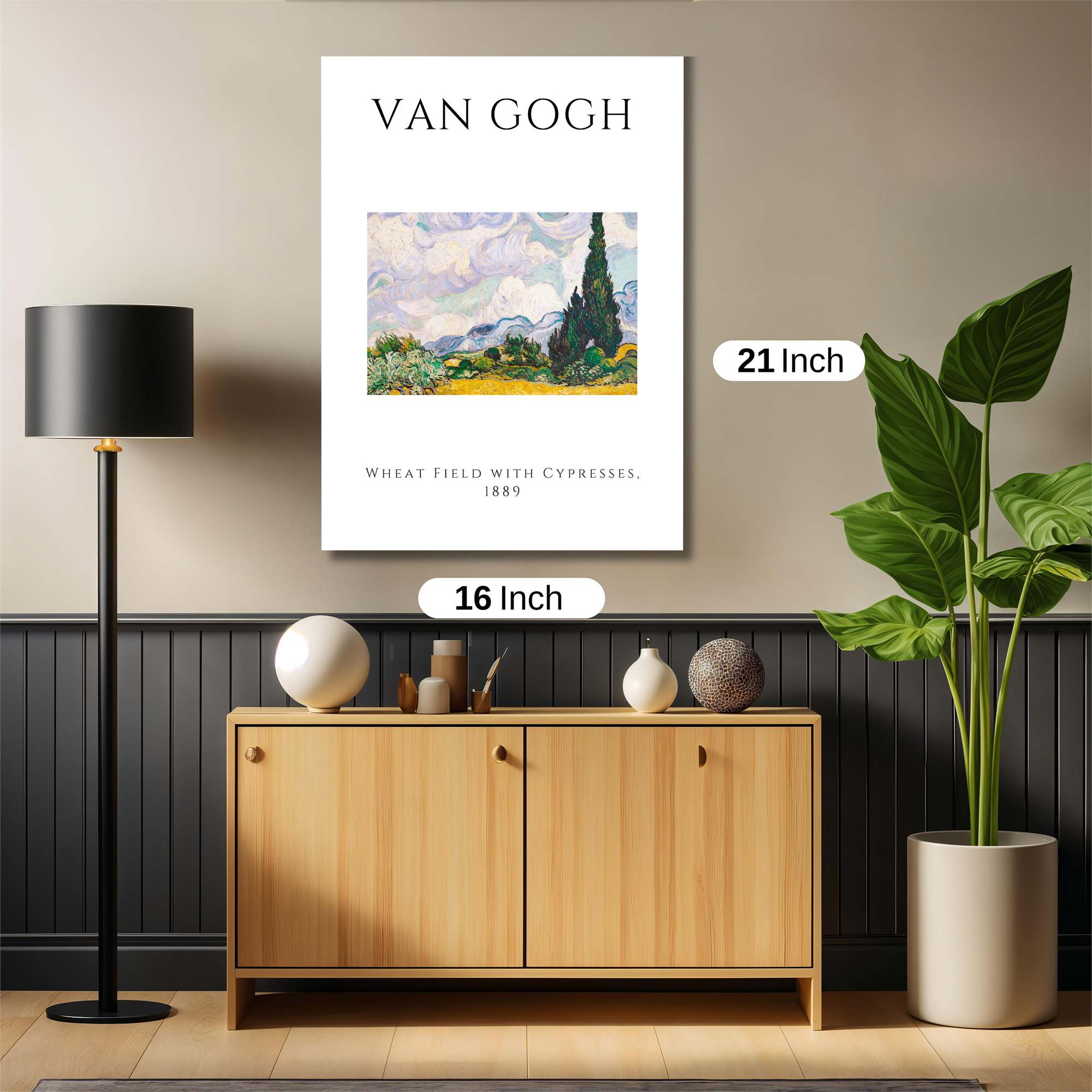 Gogh Serenity Safe Wall Magnetic / M