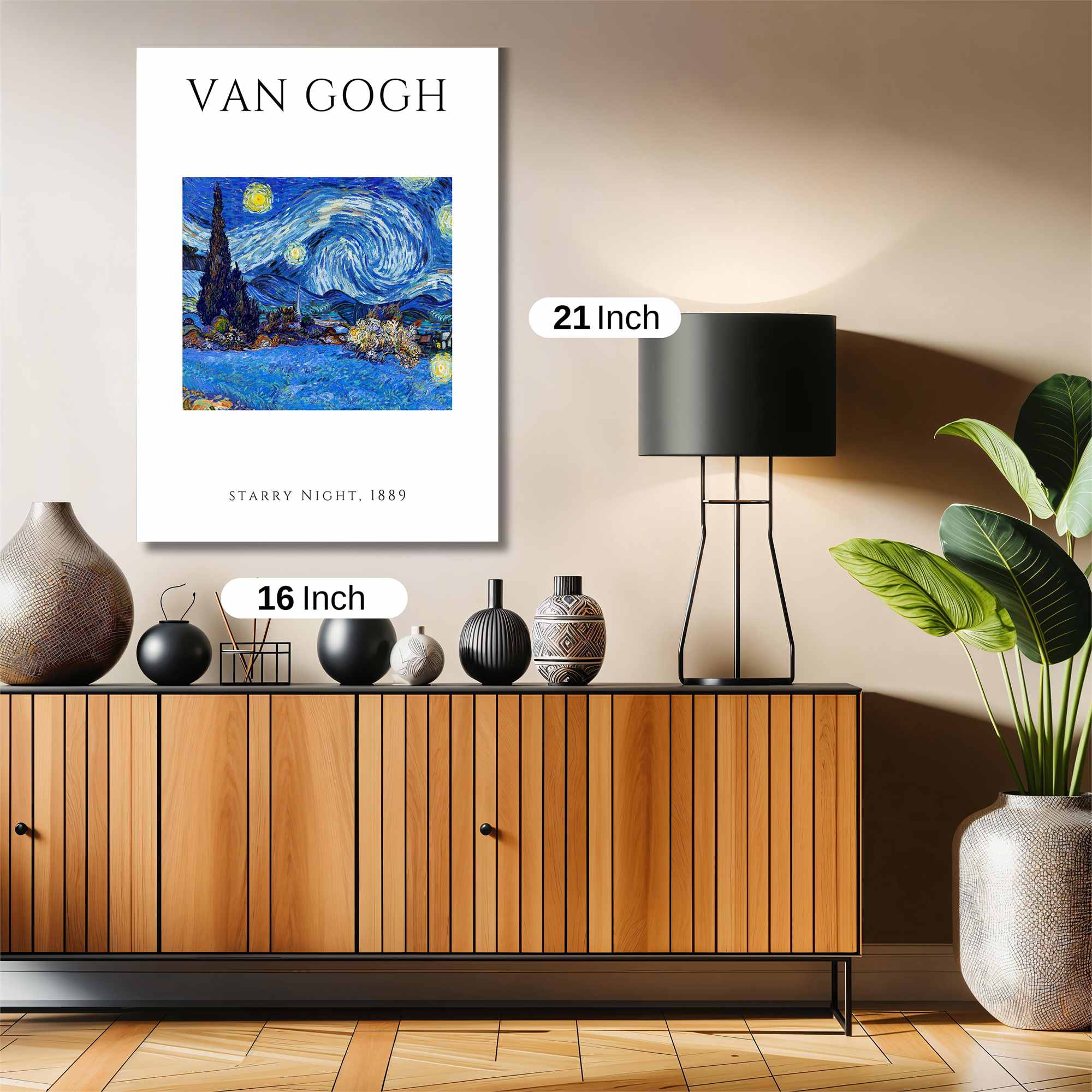 VanGogh Whirlwind Safe Wall Magnetic / M