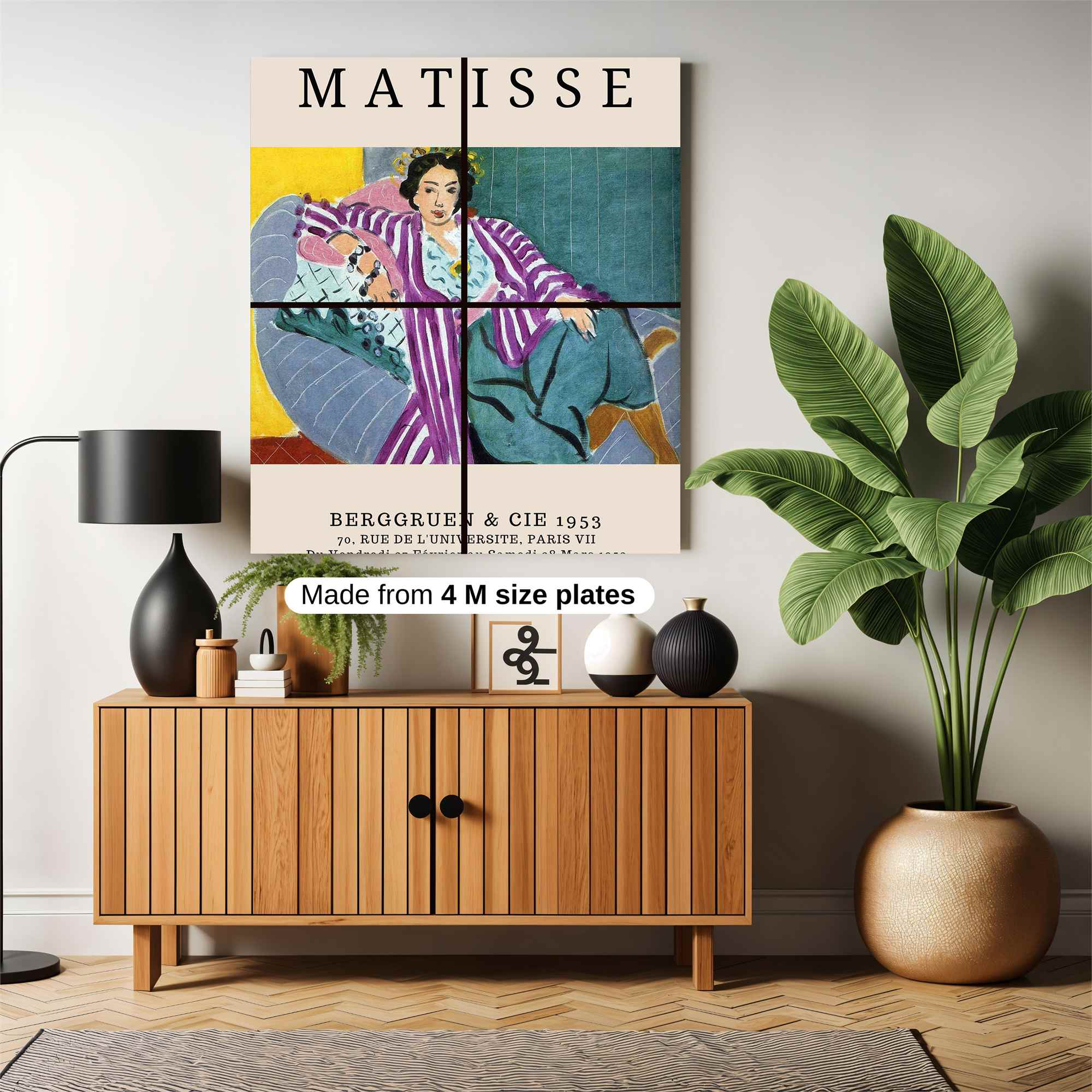 Matisse Reclines Safe Wall Magnetic / M