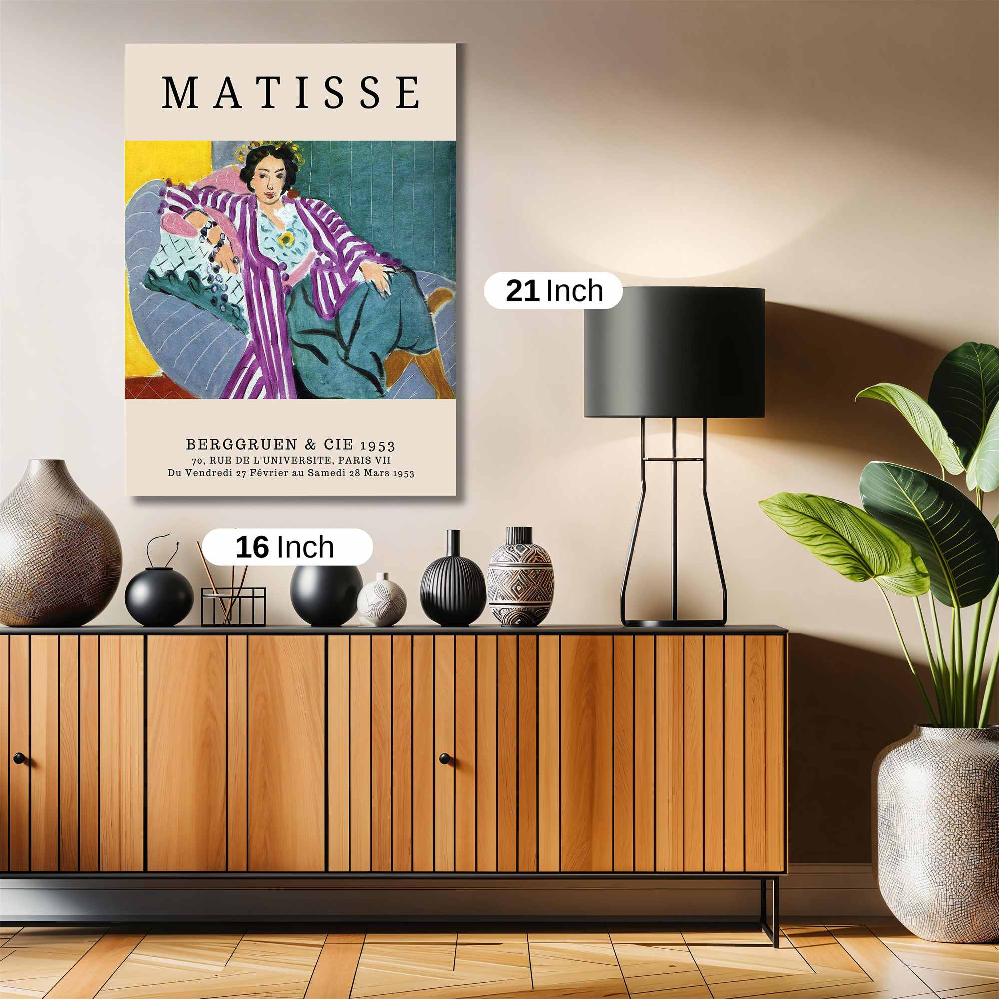 Matisse Reclines Safe Wall Magnetic / M
