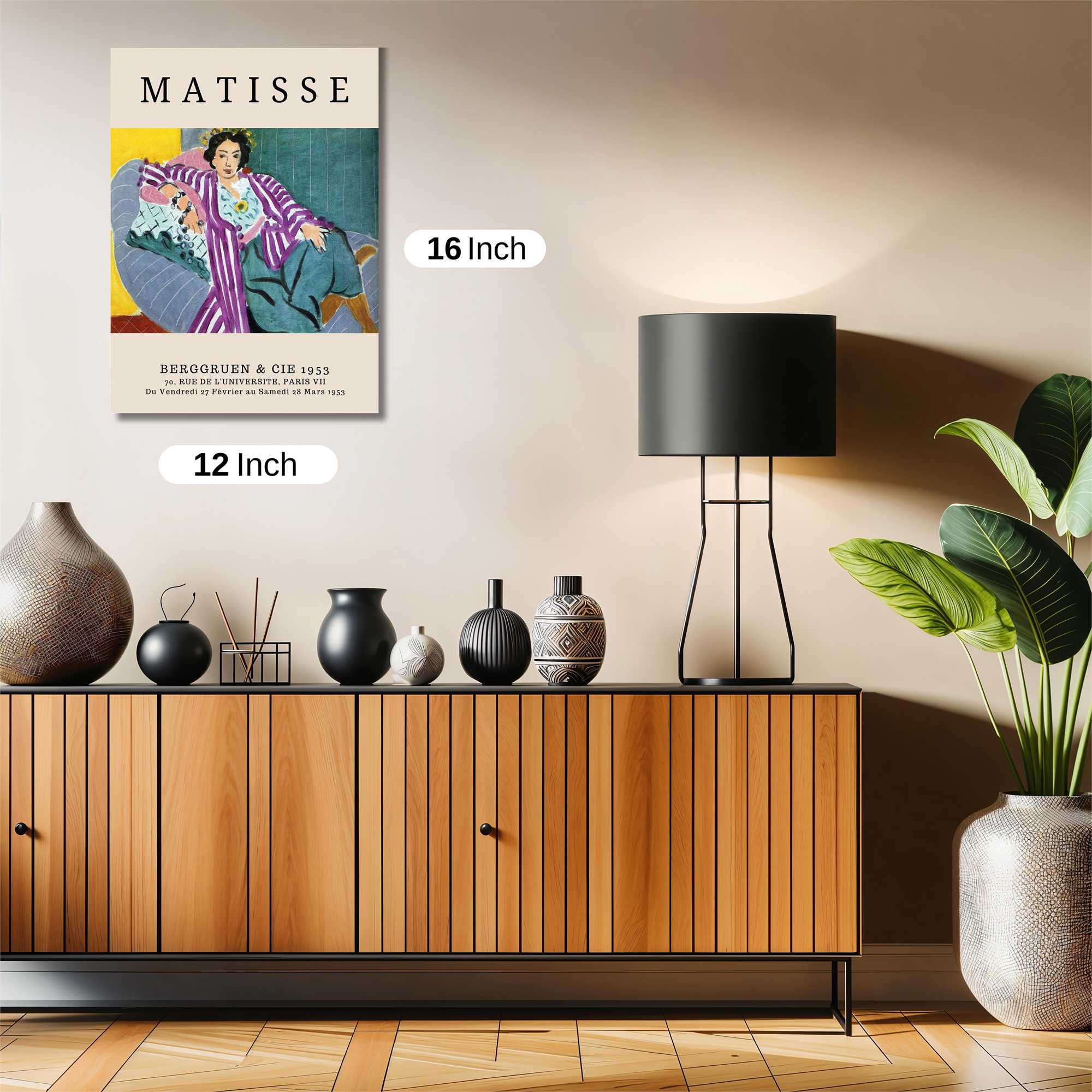 Matisse Reclines Safe Wall Magnetic / M