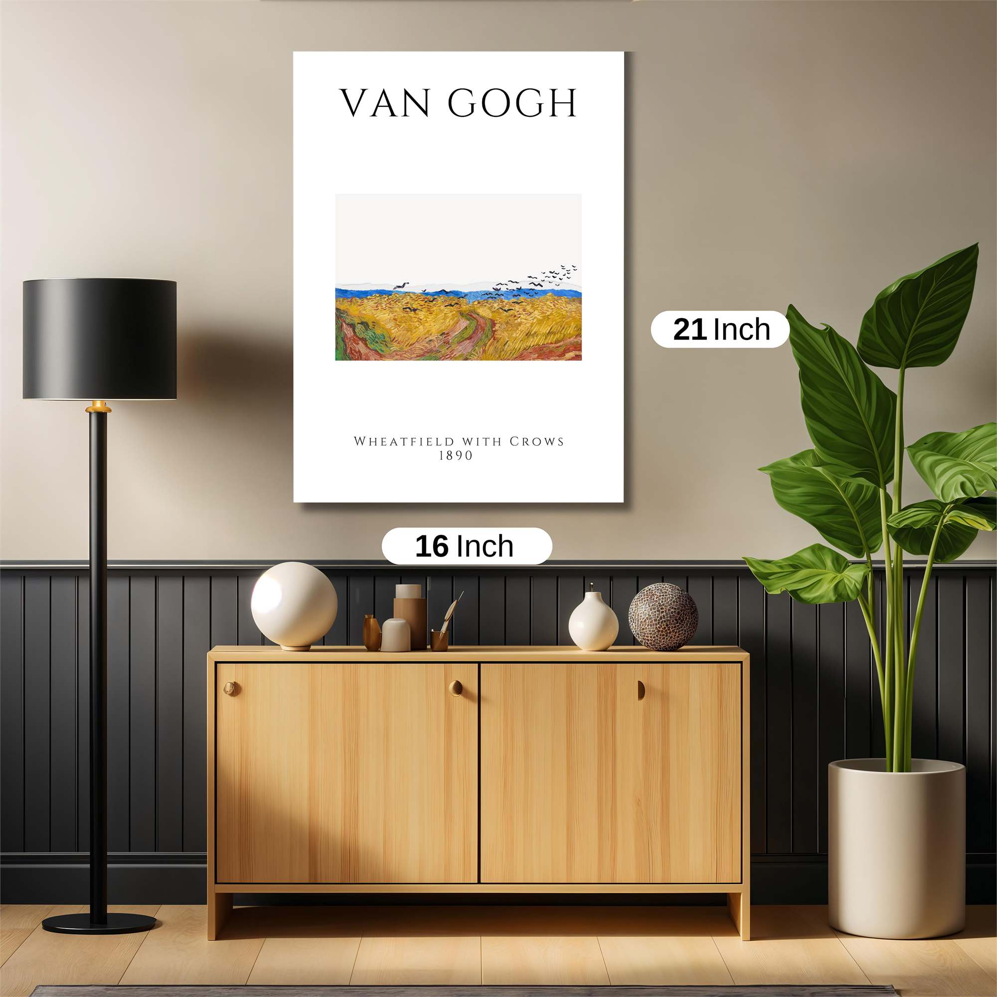 VanGogh Melancholy Safe Wall Magnetic / M