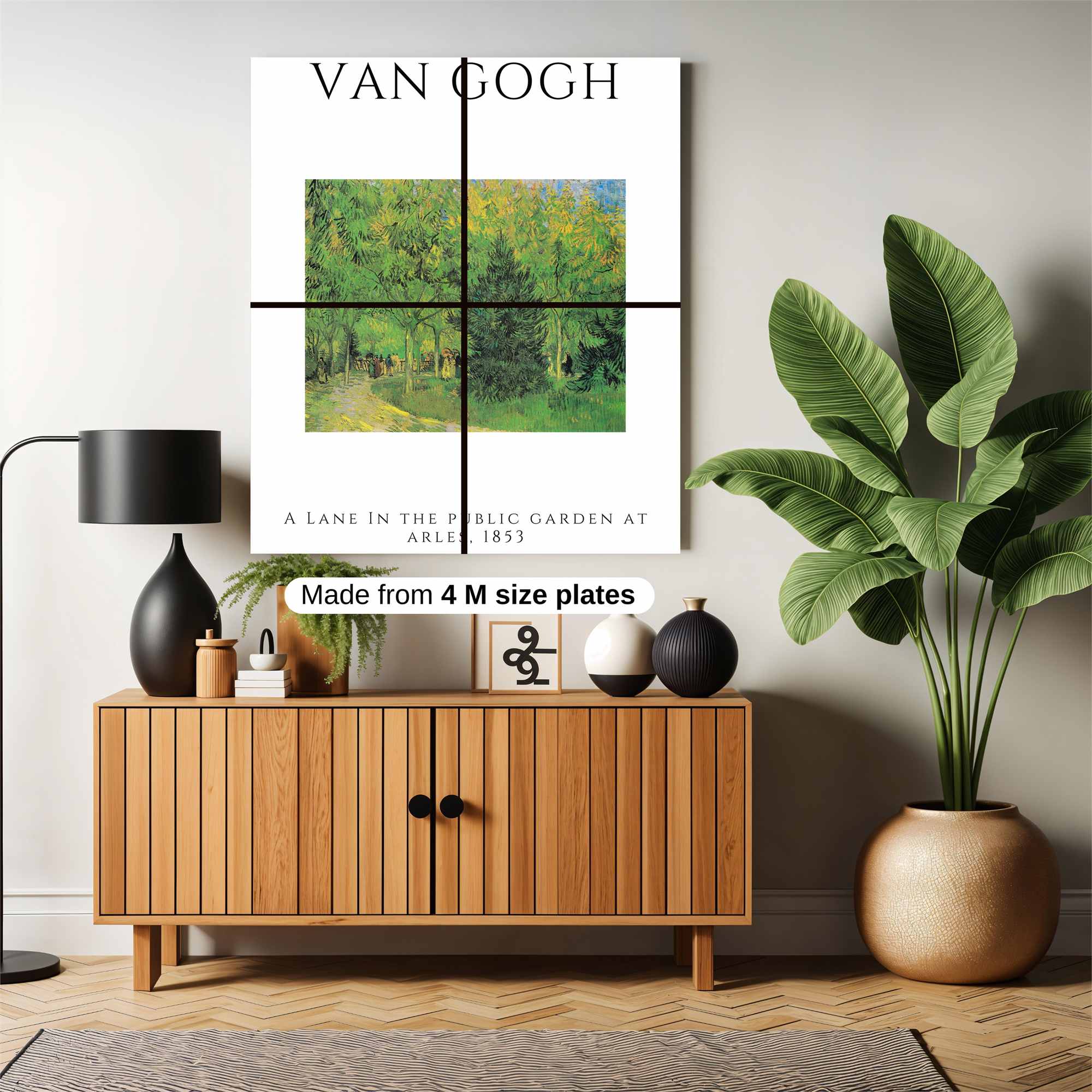 Van Gogh Vibrant Safe Wall Magnetic / M