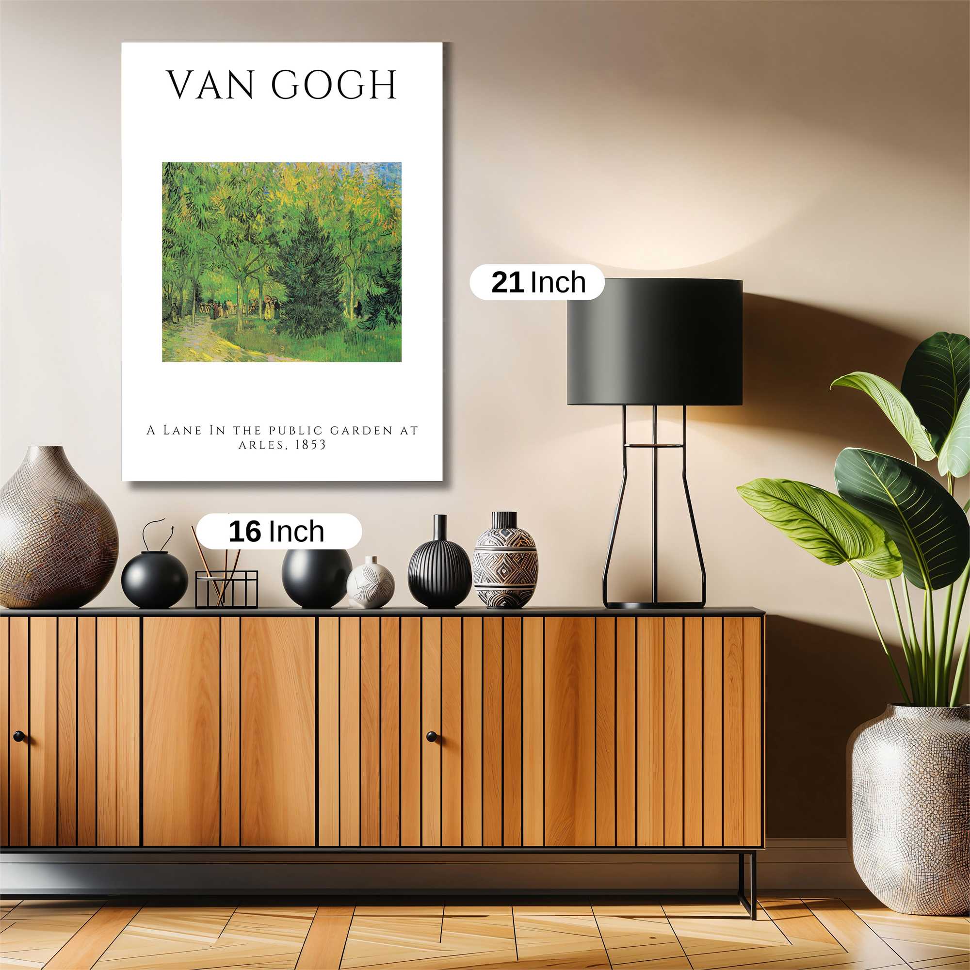 Van Gogh Vibrant Safe Wall Magnetic / M