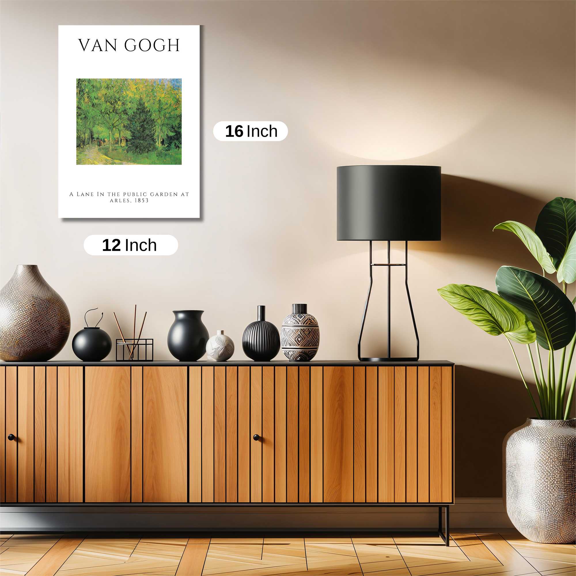 Van Gogh Vibrant Safe Wall Magnetic / M