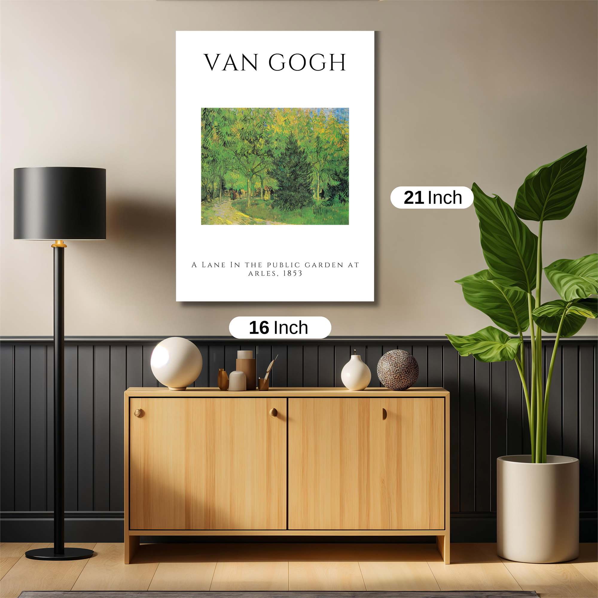 Van Gogh Vibrant Safe Wall Magnetic / M