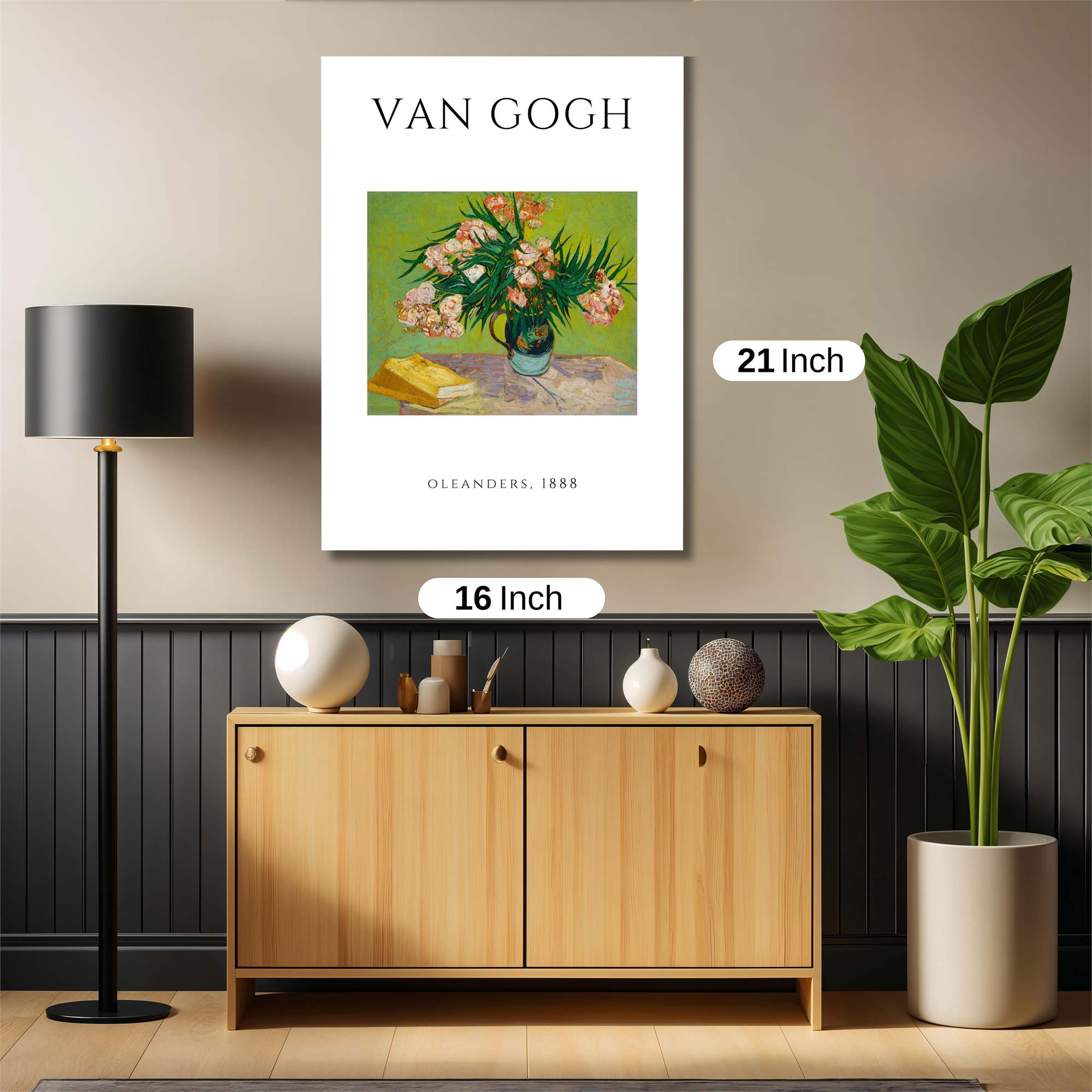 Van Gogh Serene Safe Wall Magnetic / M