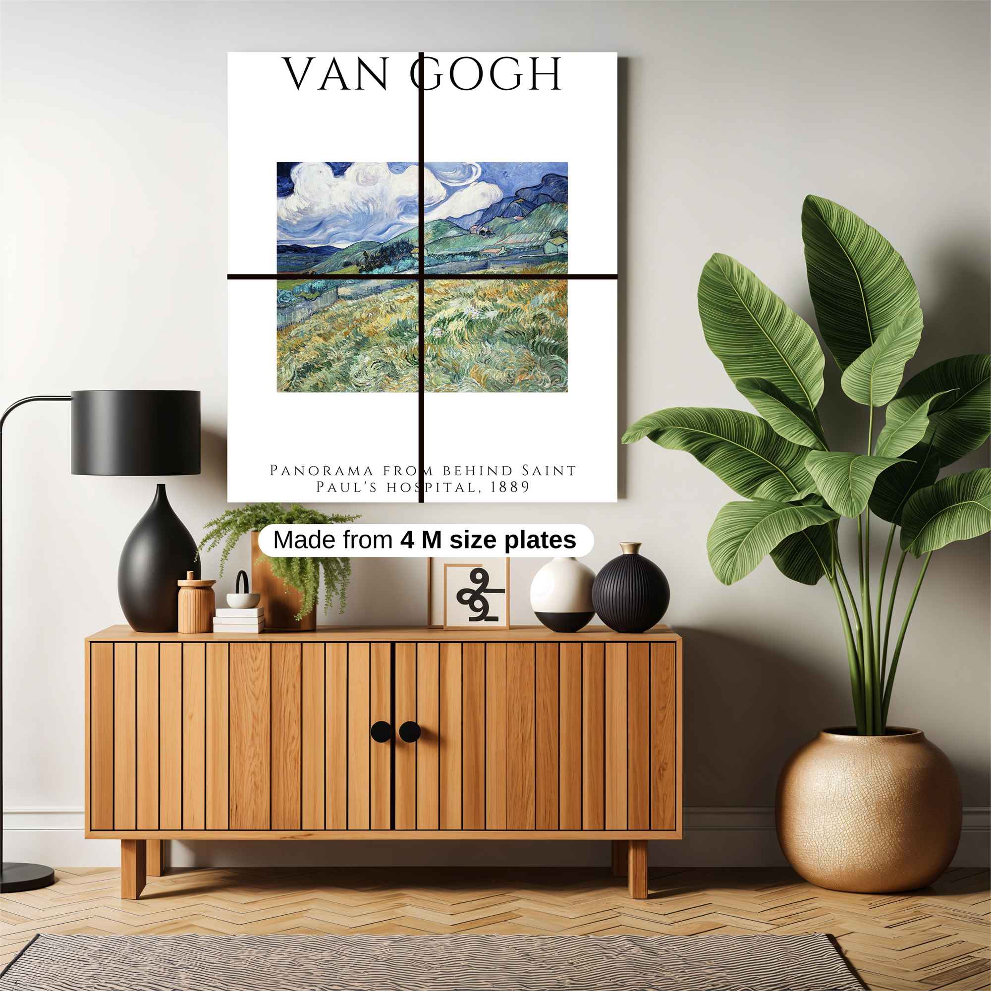 Gogh Serenity Safe Wall Magnetic / M