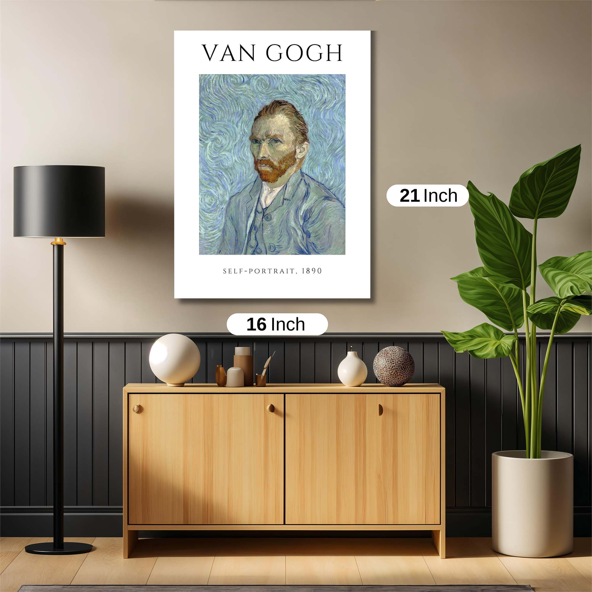 VanGogh Vibrant Safe Wall Magnetic / M