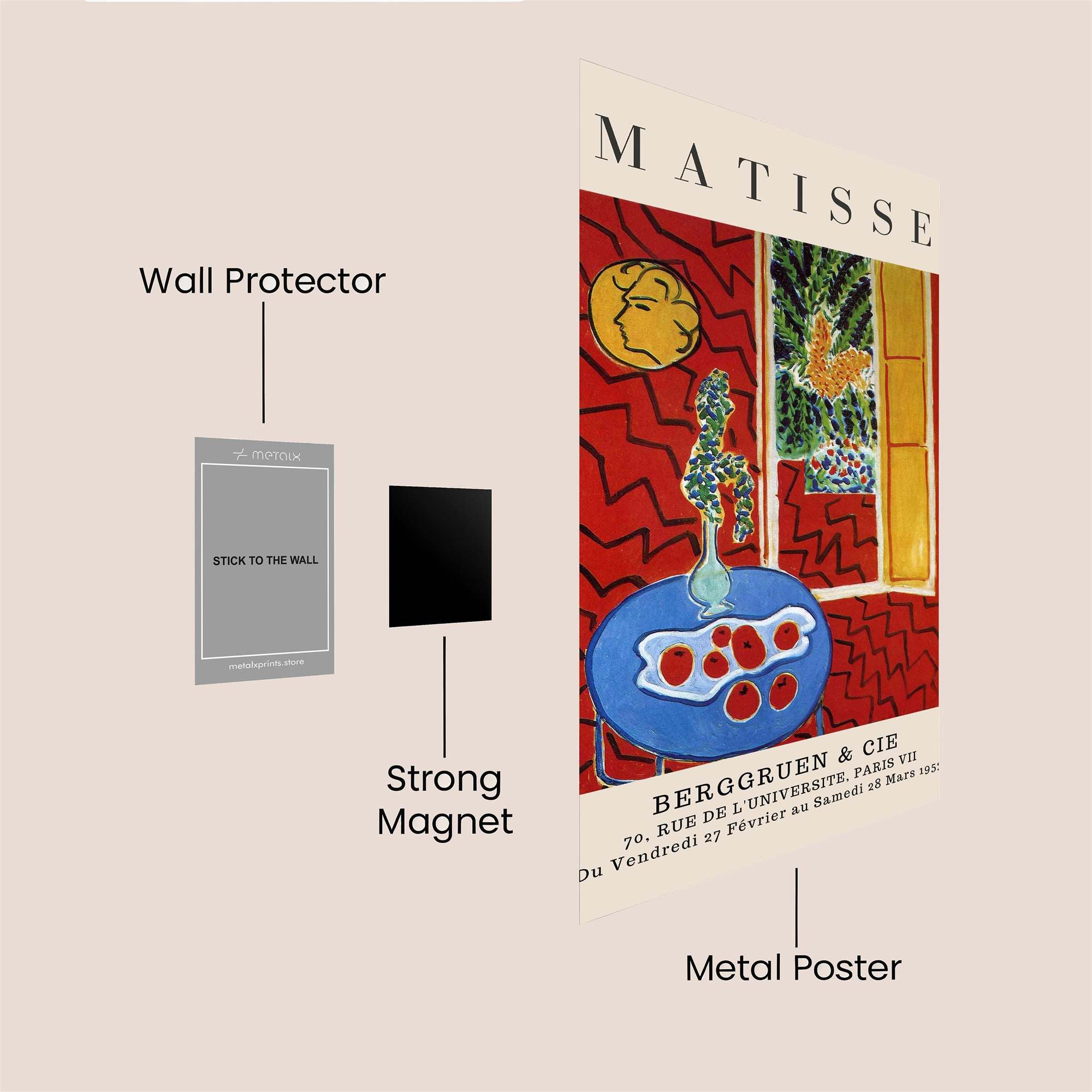 Matisse Marvel Safe Wall Magnetic / M