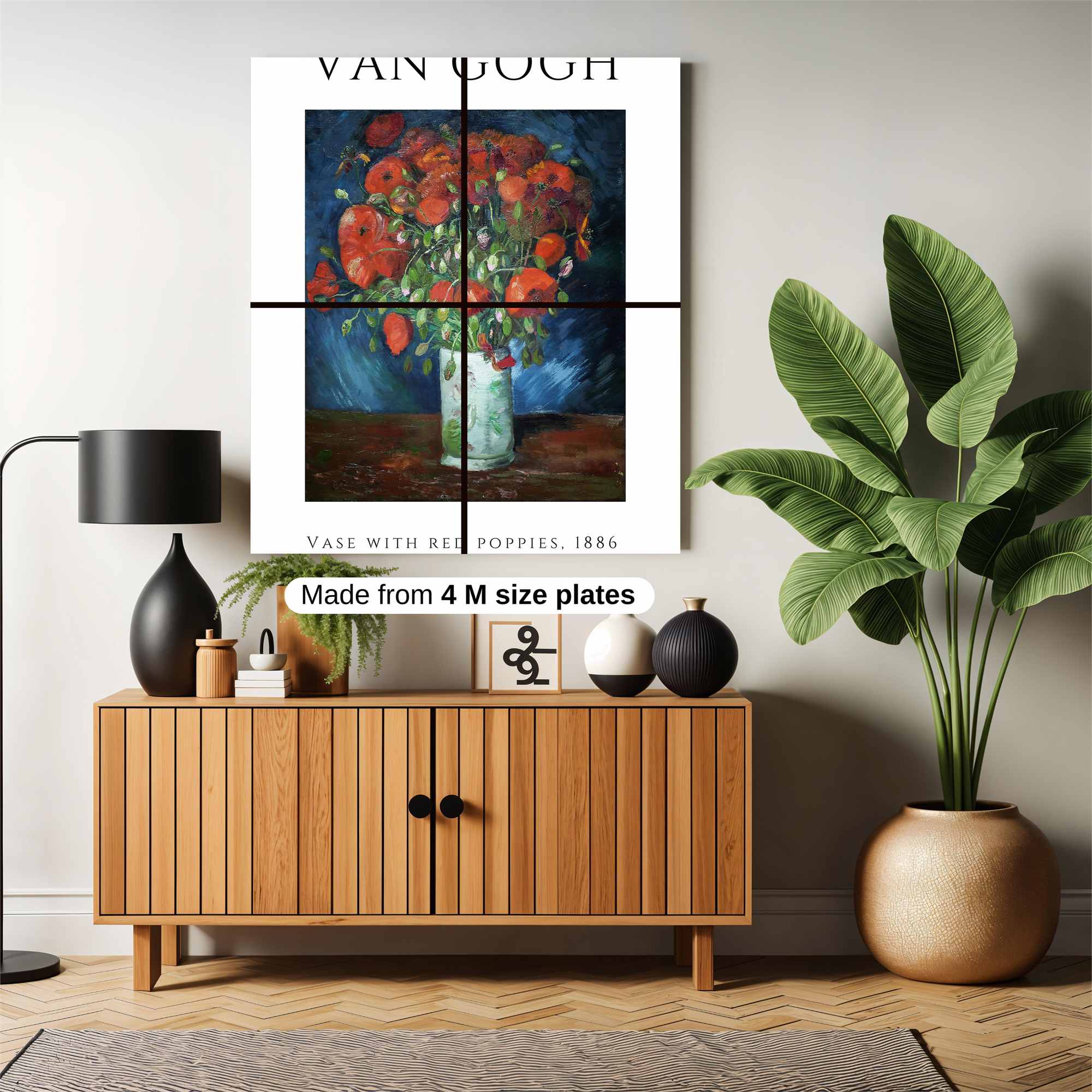 VanGogh Vibrant Safe Wall Magnetic / M