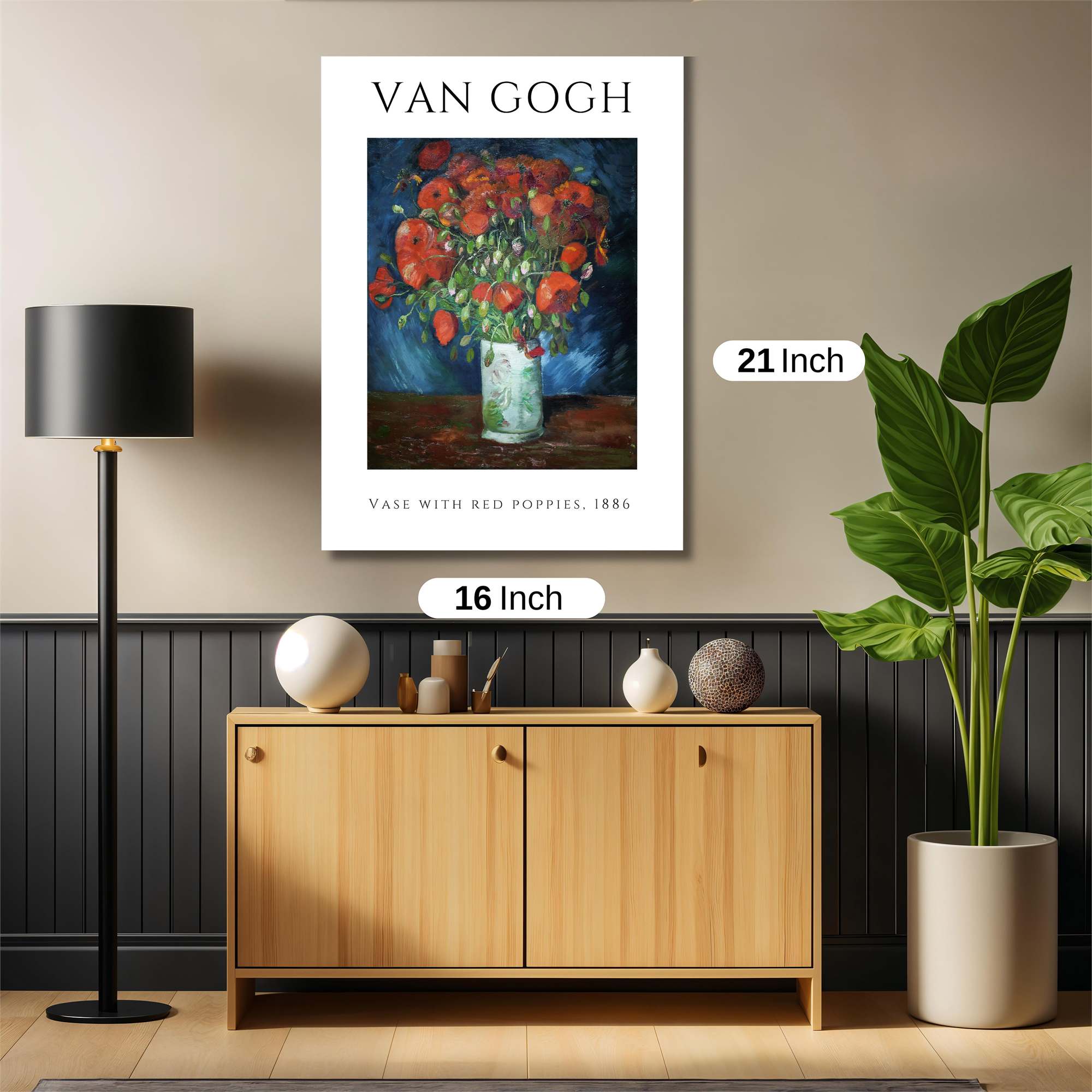 VanGogh Vibrant Safe Wall Magnetic / M