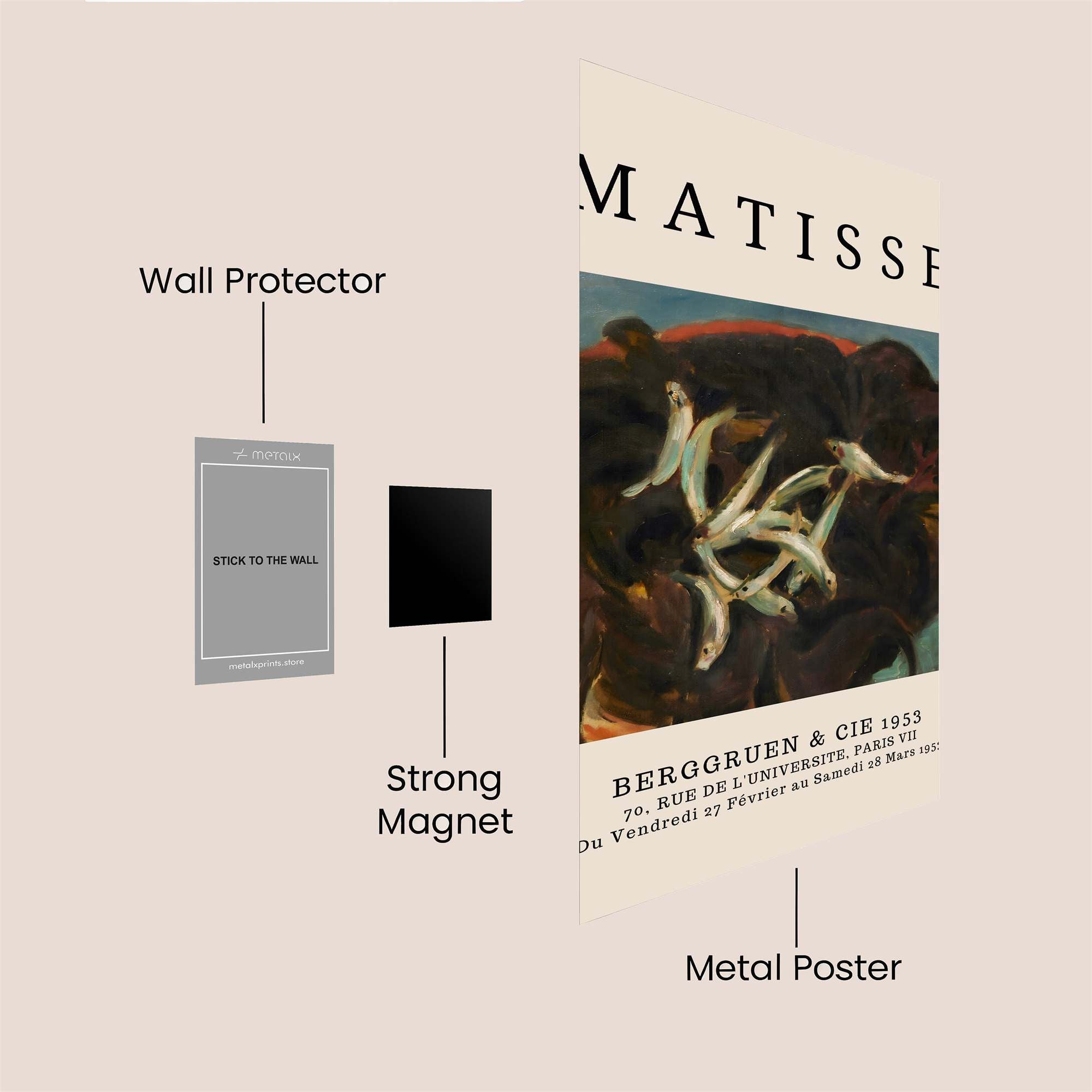Matisse Serenity Safe Wall Magnetic / M