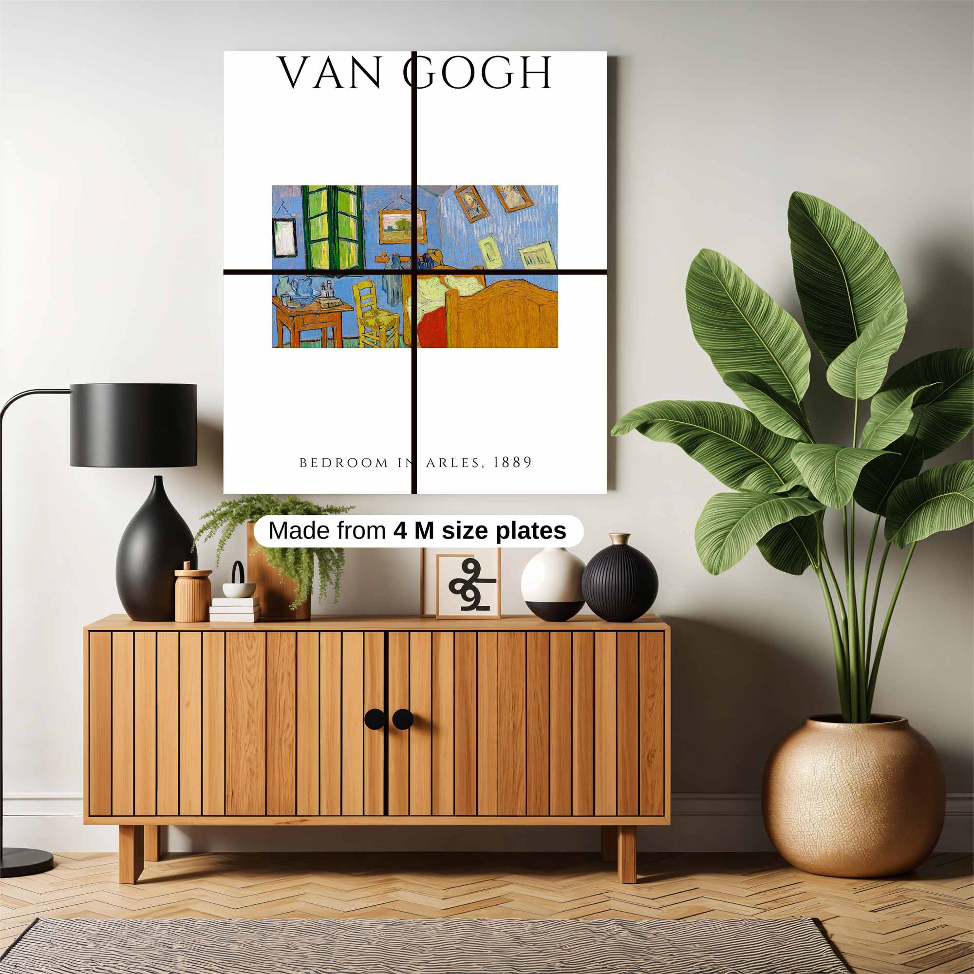 Van Gogh Serene Safe Wall Magnetic / M