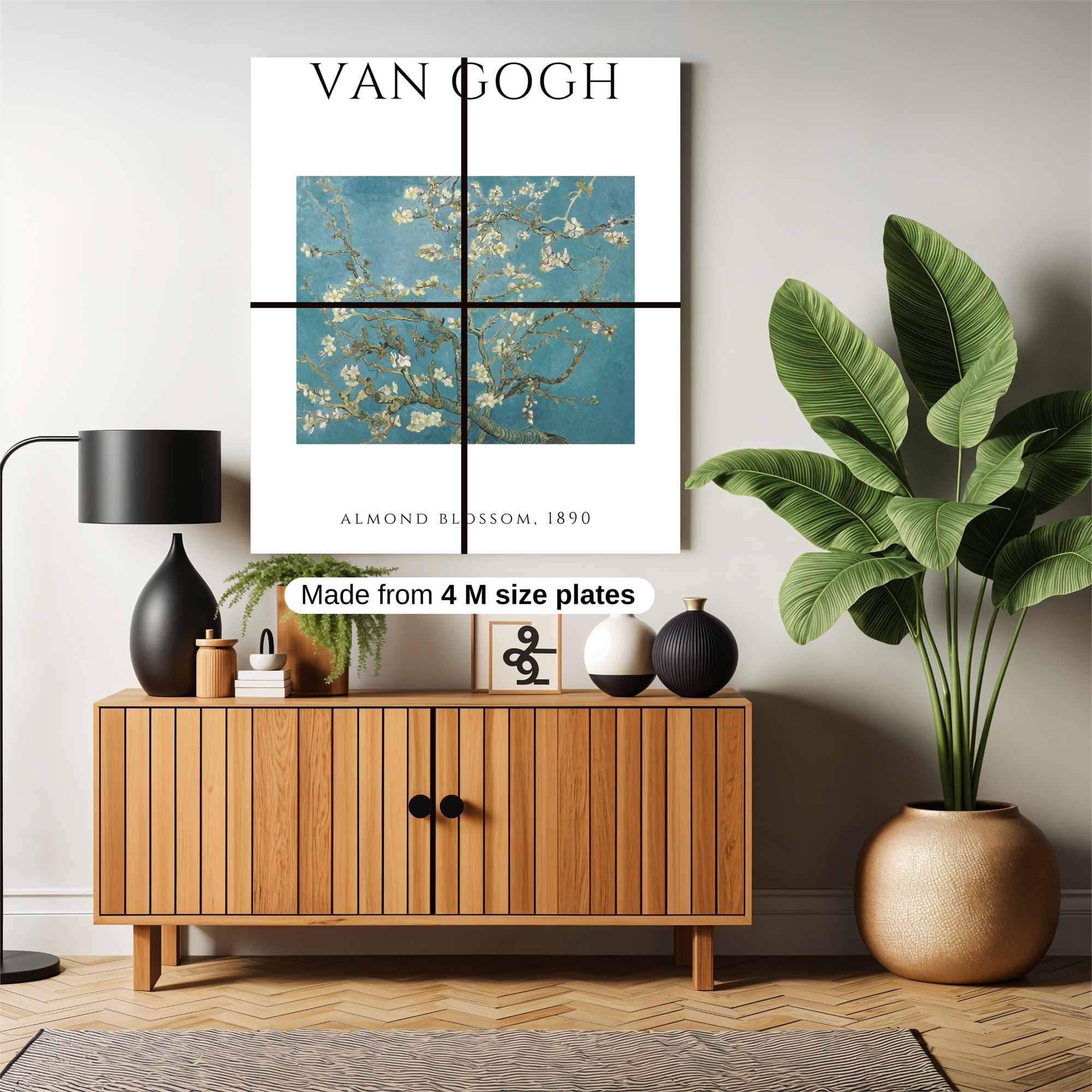 VanGogh Bliss Safe Wall Magnetic / M