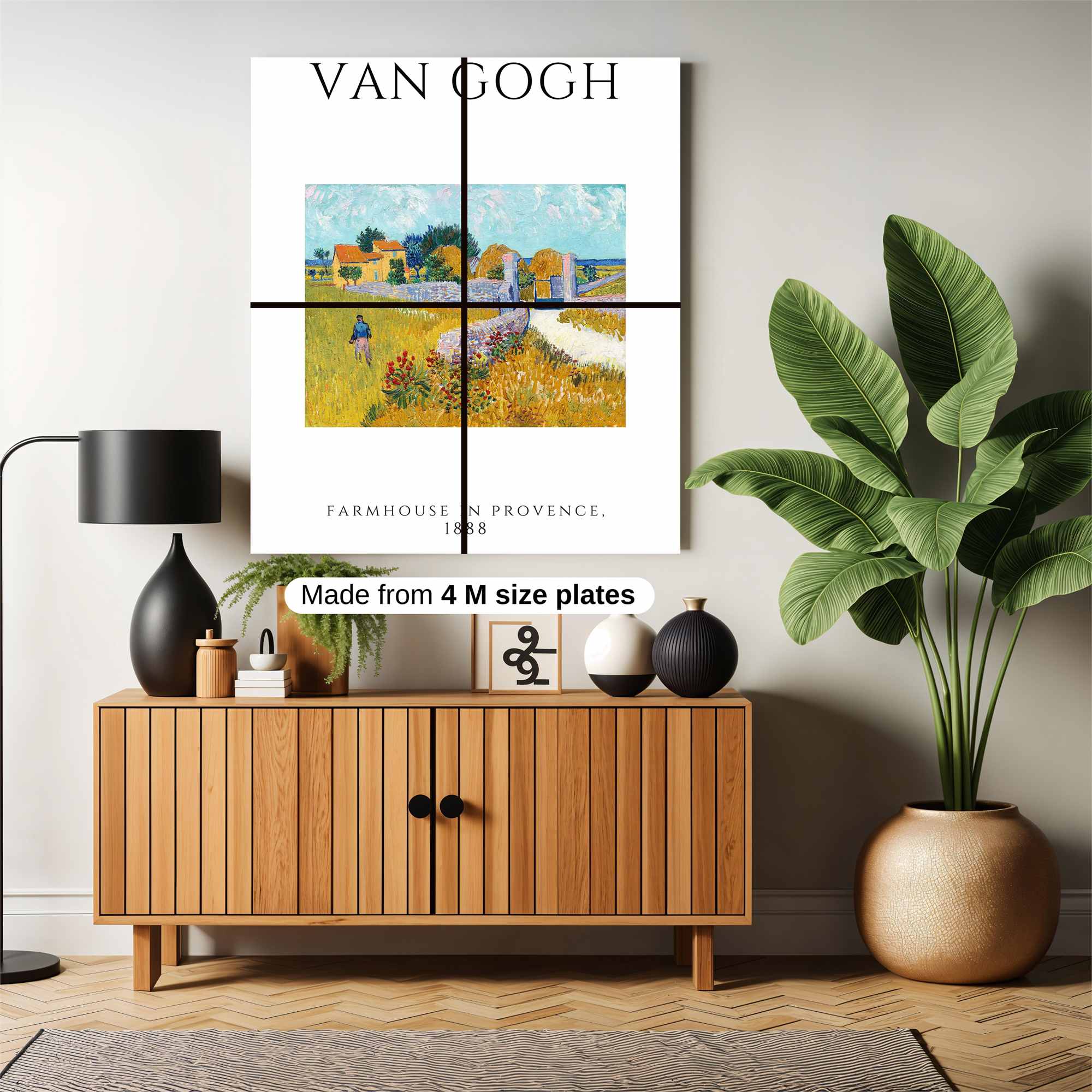 Van Gogh Serene Safe Wall Magnetic / M