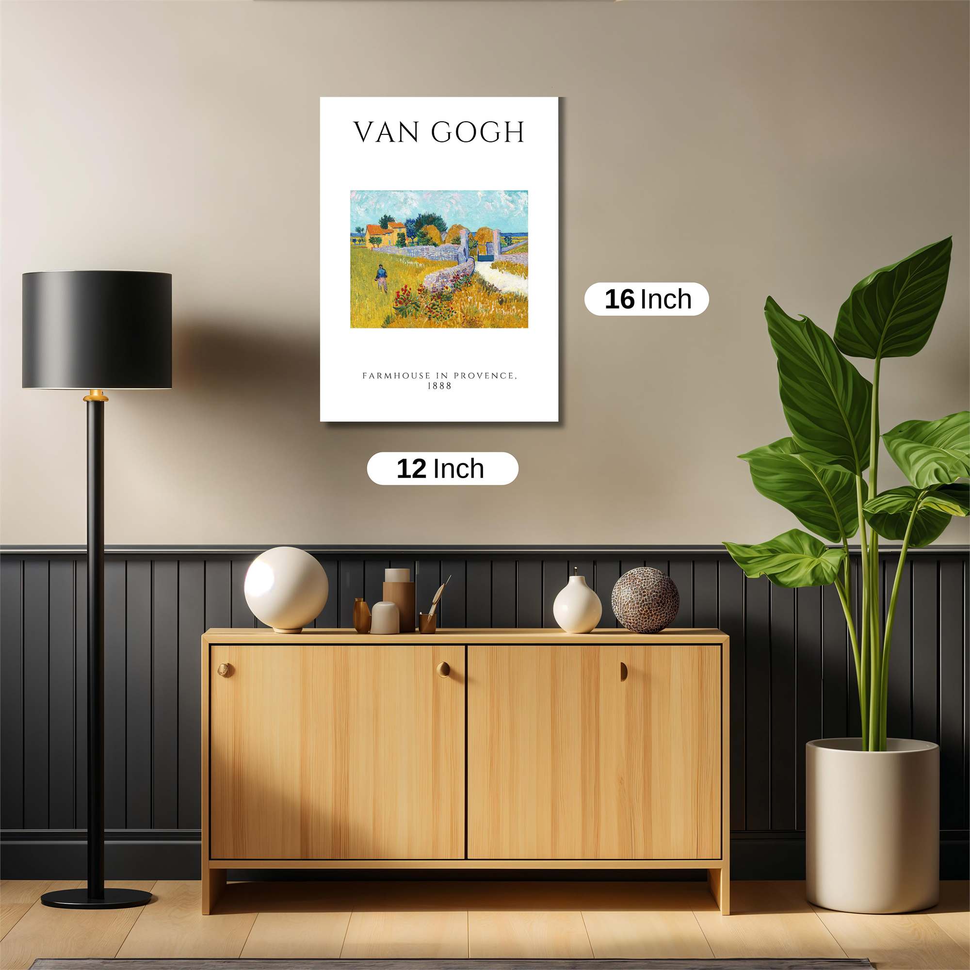 Van Gogh Serene Safe Wall Magnetic / M