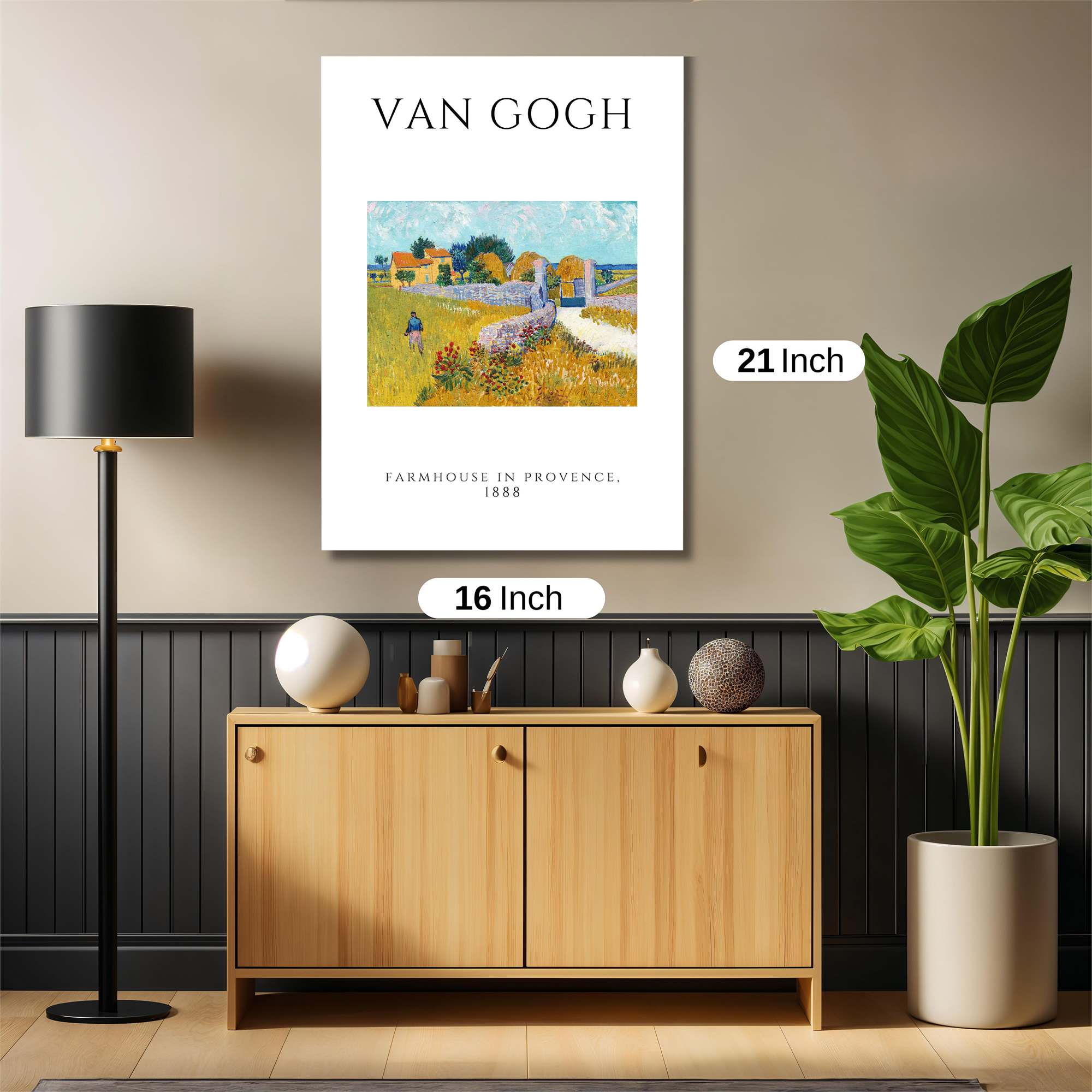 Van Gogh Serene Safe Wall Magnetic / M