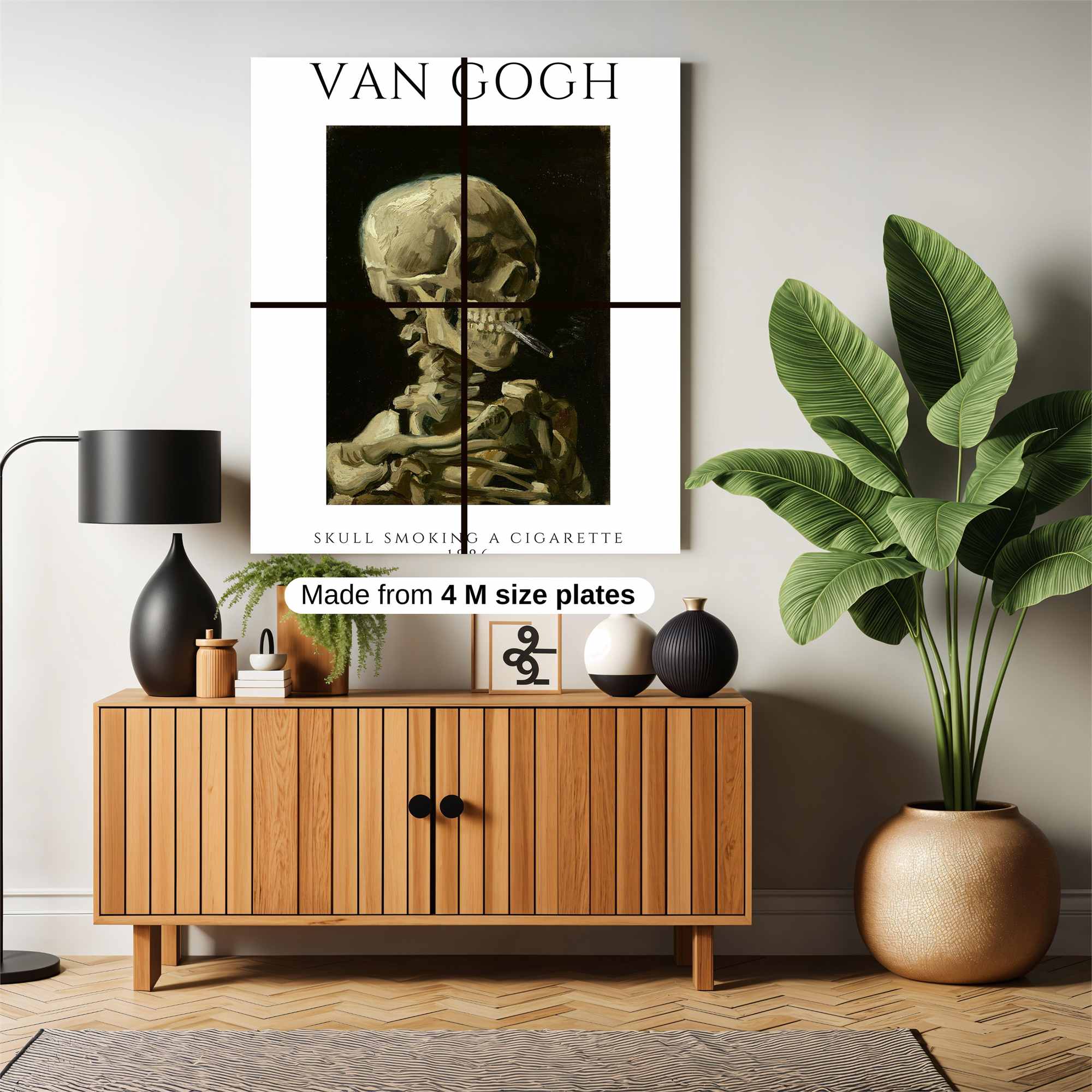Gogh Macabre Safe Wall Magnetic / M