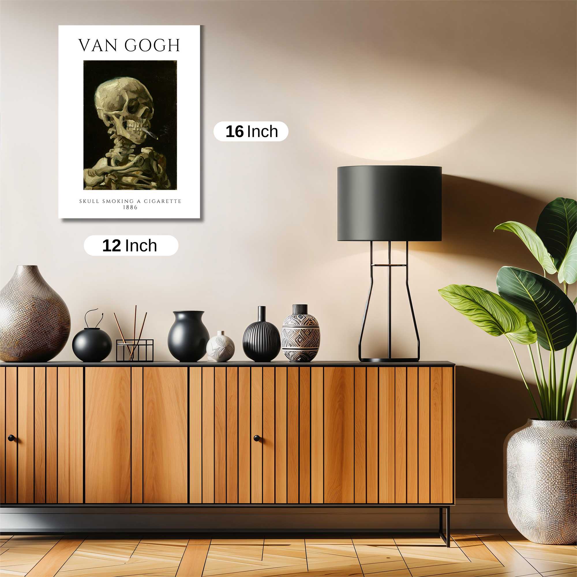 Gogh Macabre Safe Wall Magnetic / M