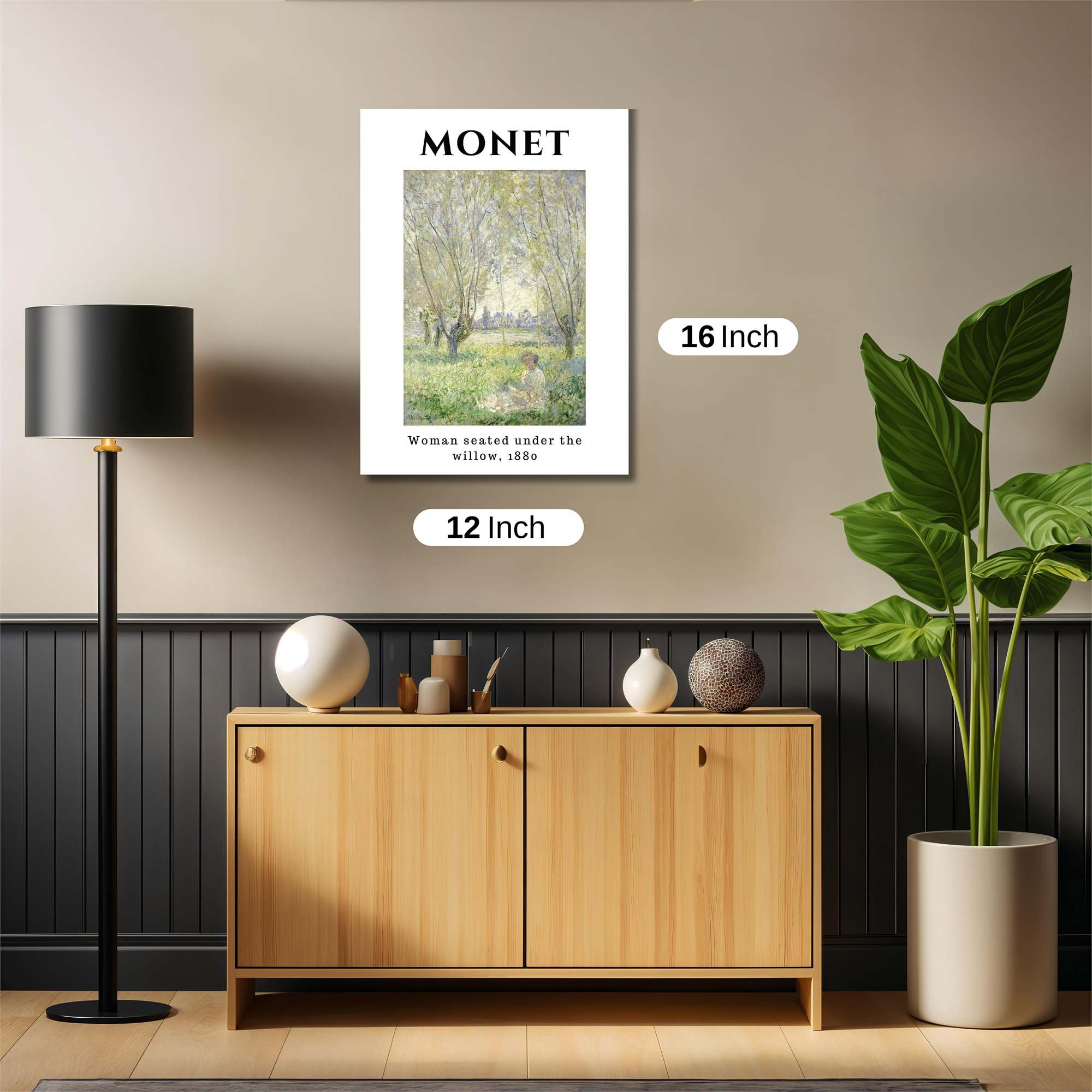 Monet Muse Safe Wall Magnetic / M