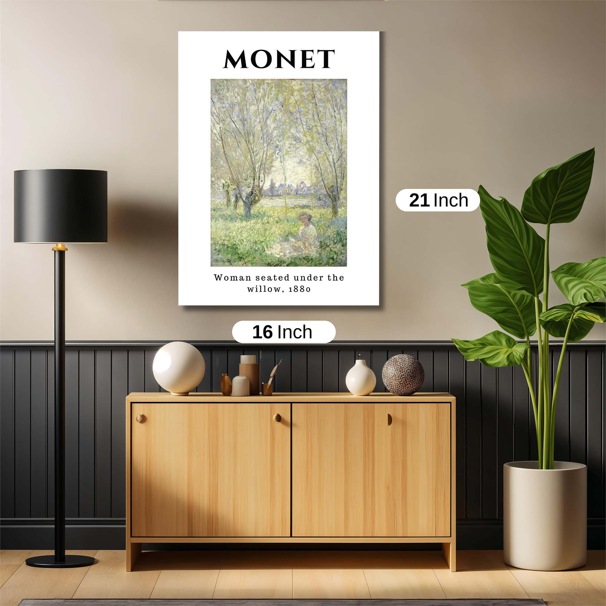 Monet Muse Safe Wall Magnetic / M