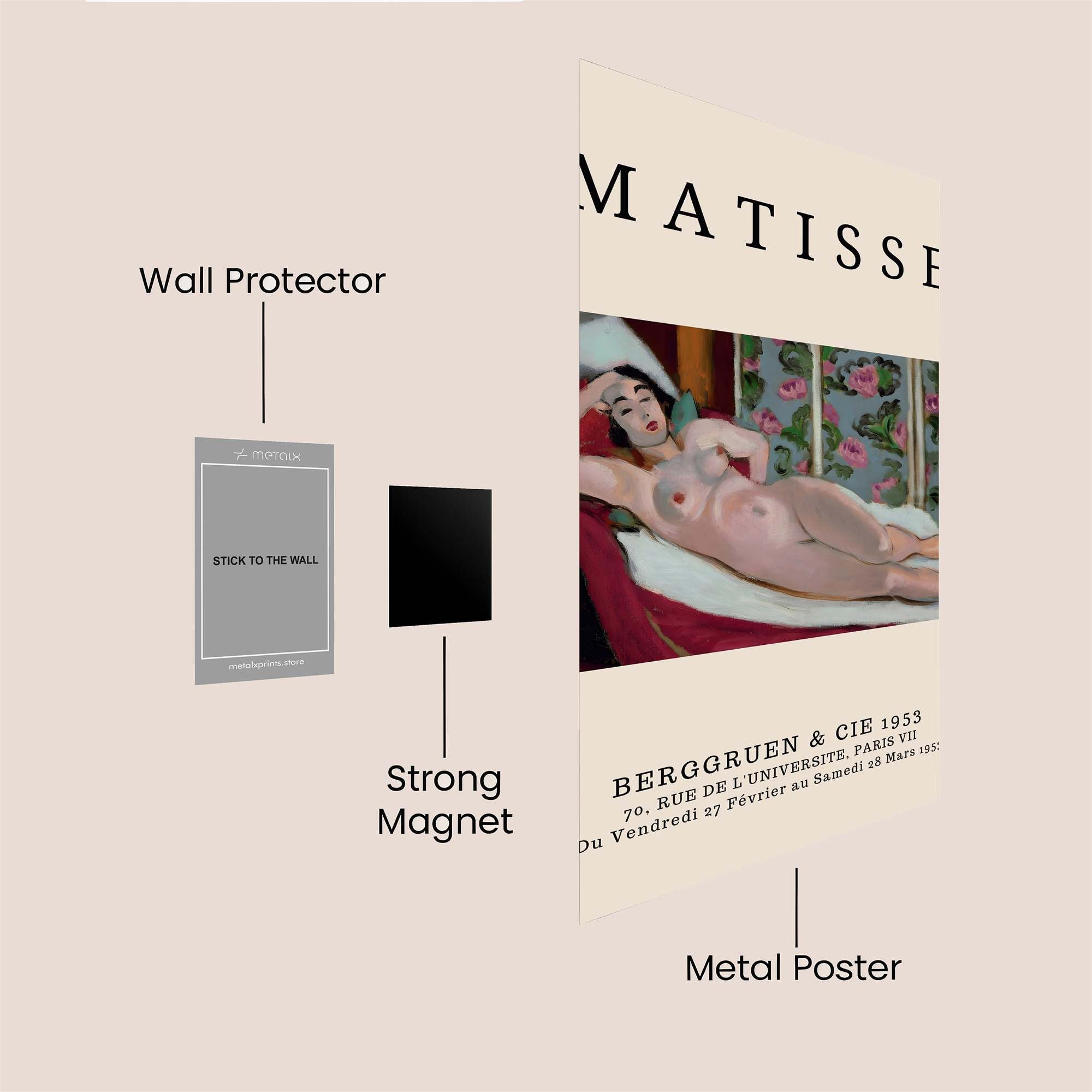 Matisse Dreamscape Safe Wall Magnetic / M