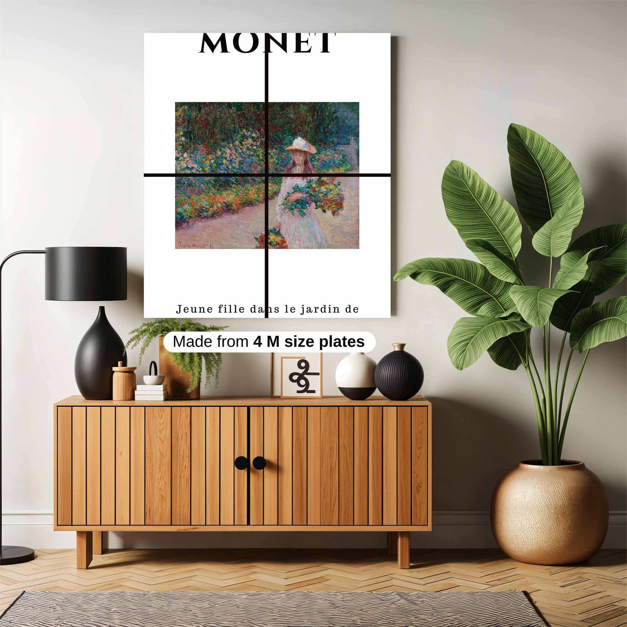 Monet Serenity Safe Wall Magnetic / M