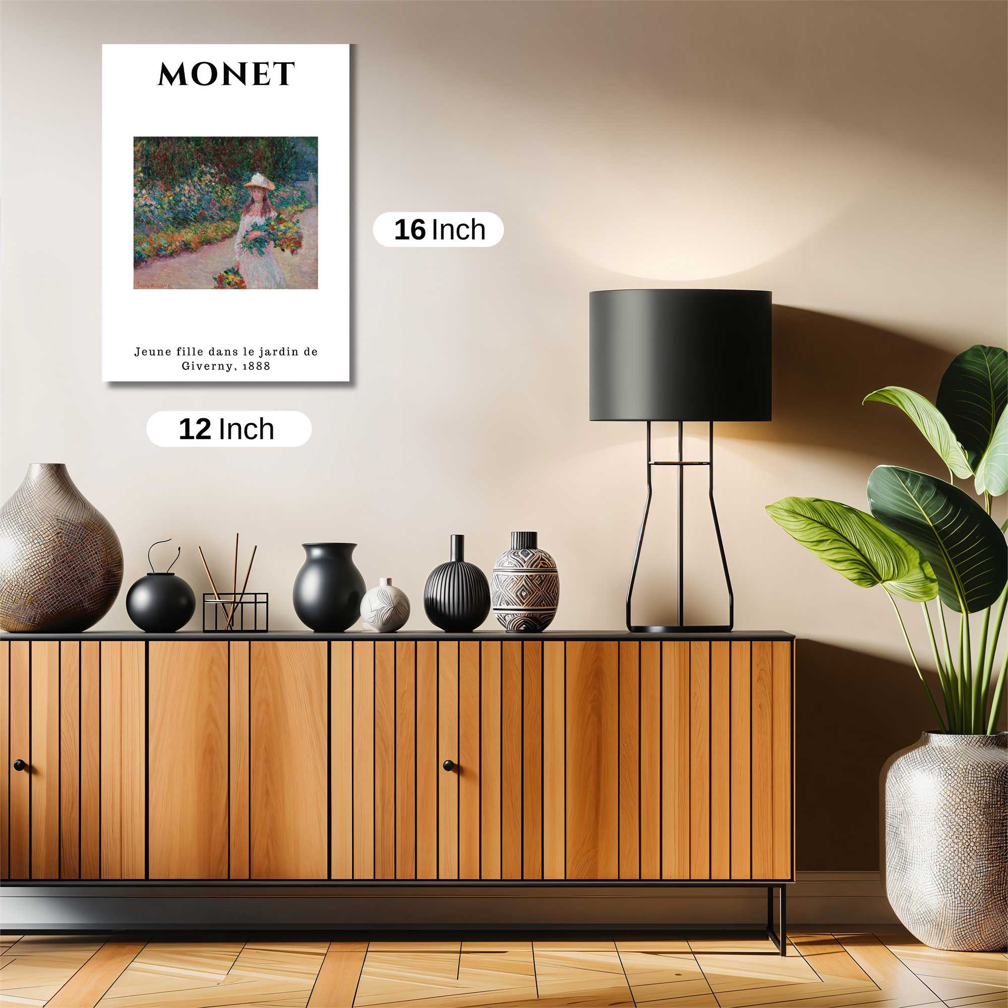 Monet Serenity Safe Wall Magnetic / M