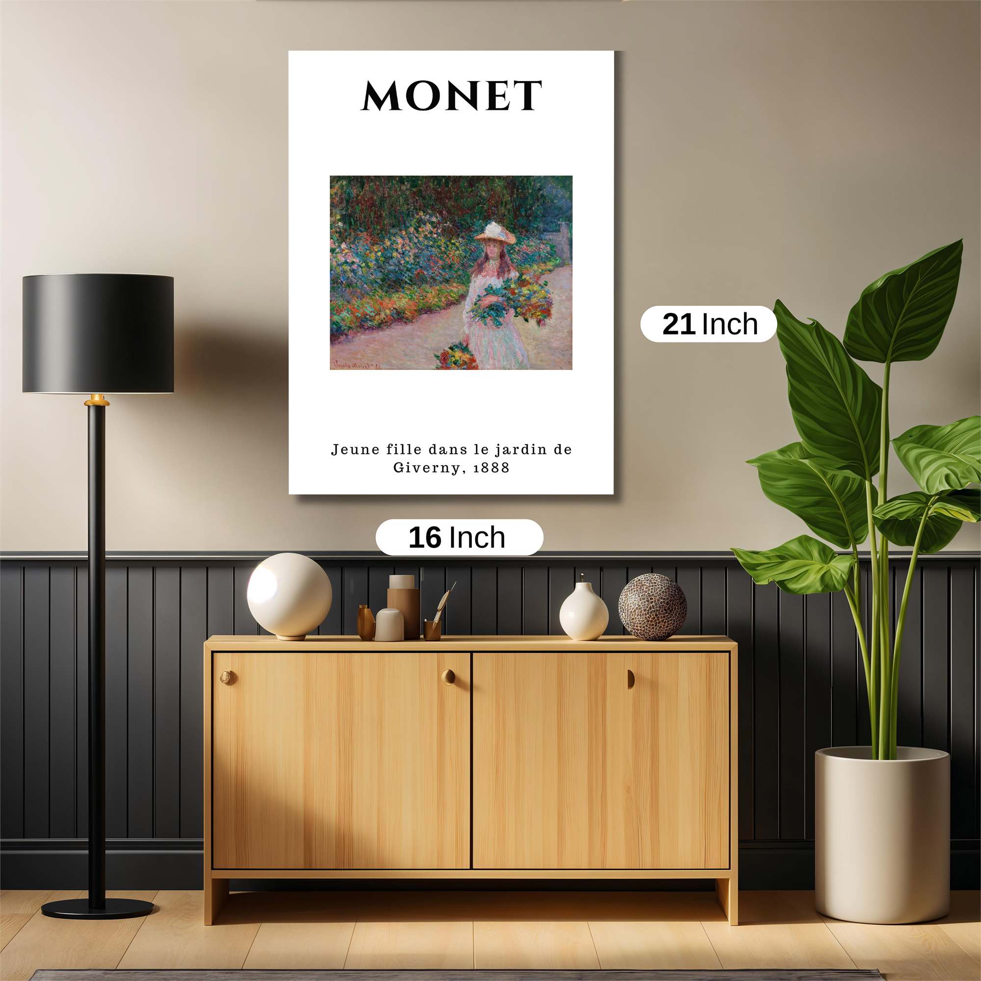 Monet Serenity Safe Wall Magnetic / M