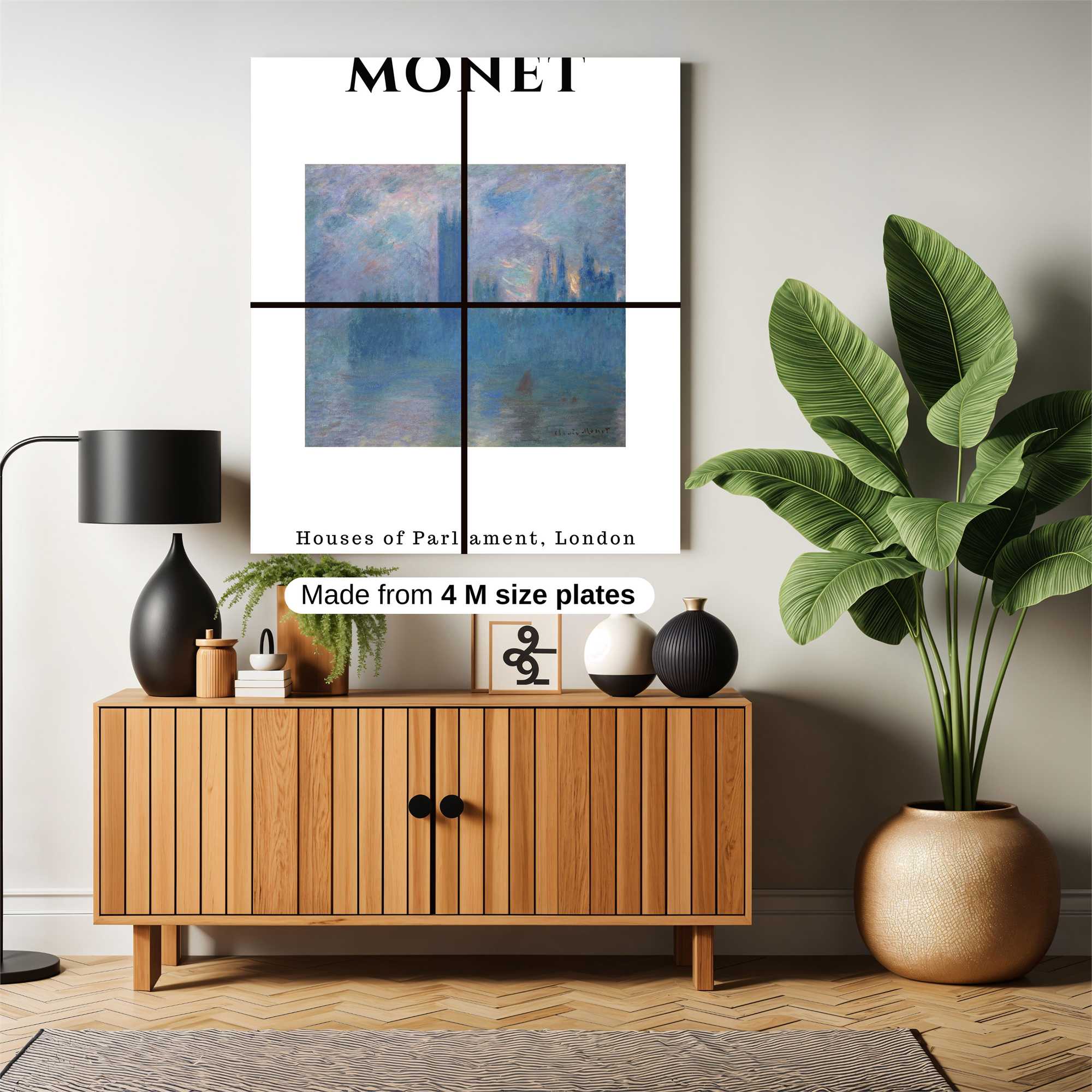 Monet Serenity Safe Wall Magnetic / M