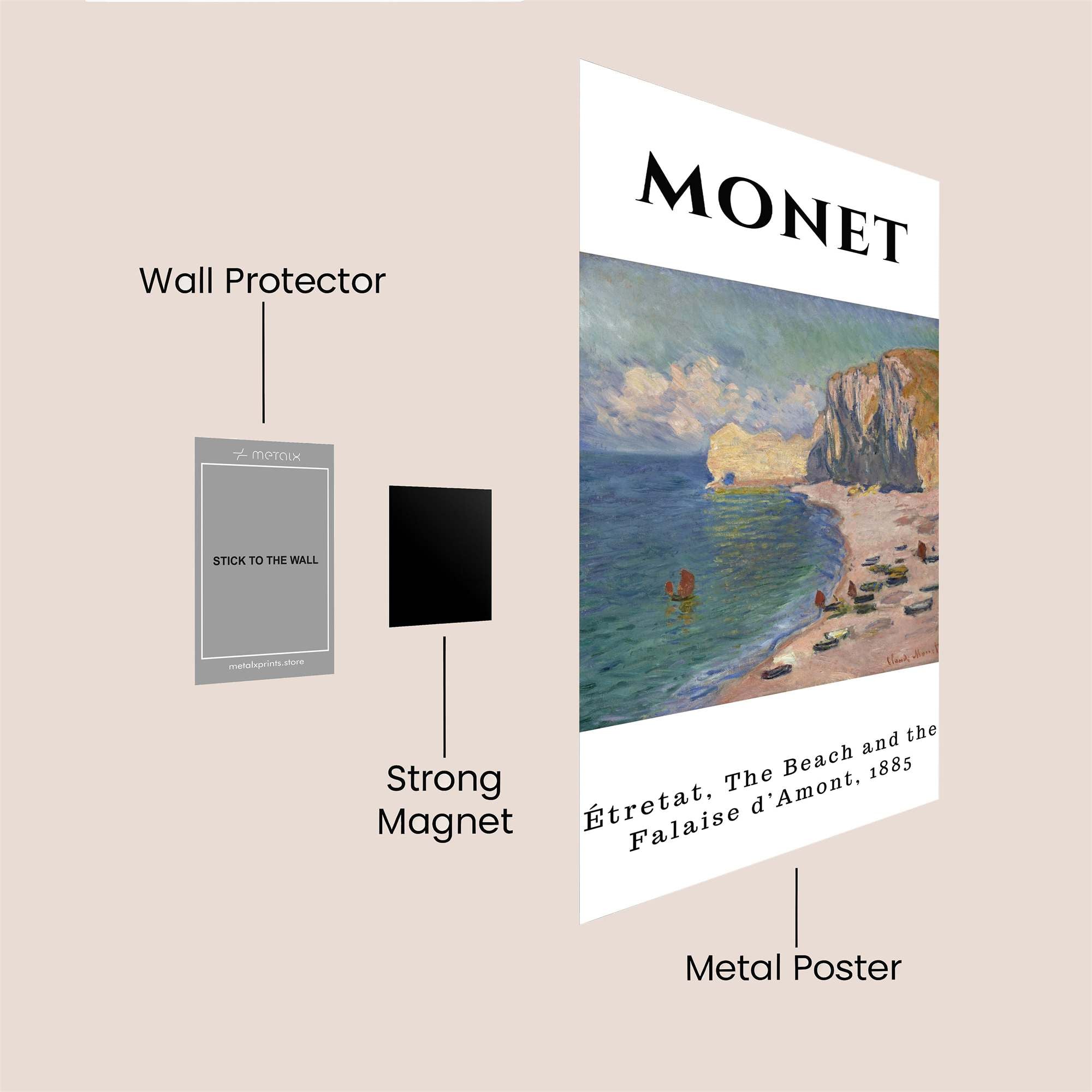 Monet Marvel Safe Wall Magnetic / M