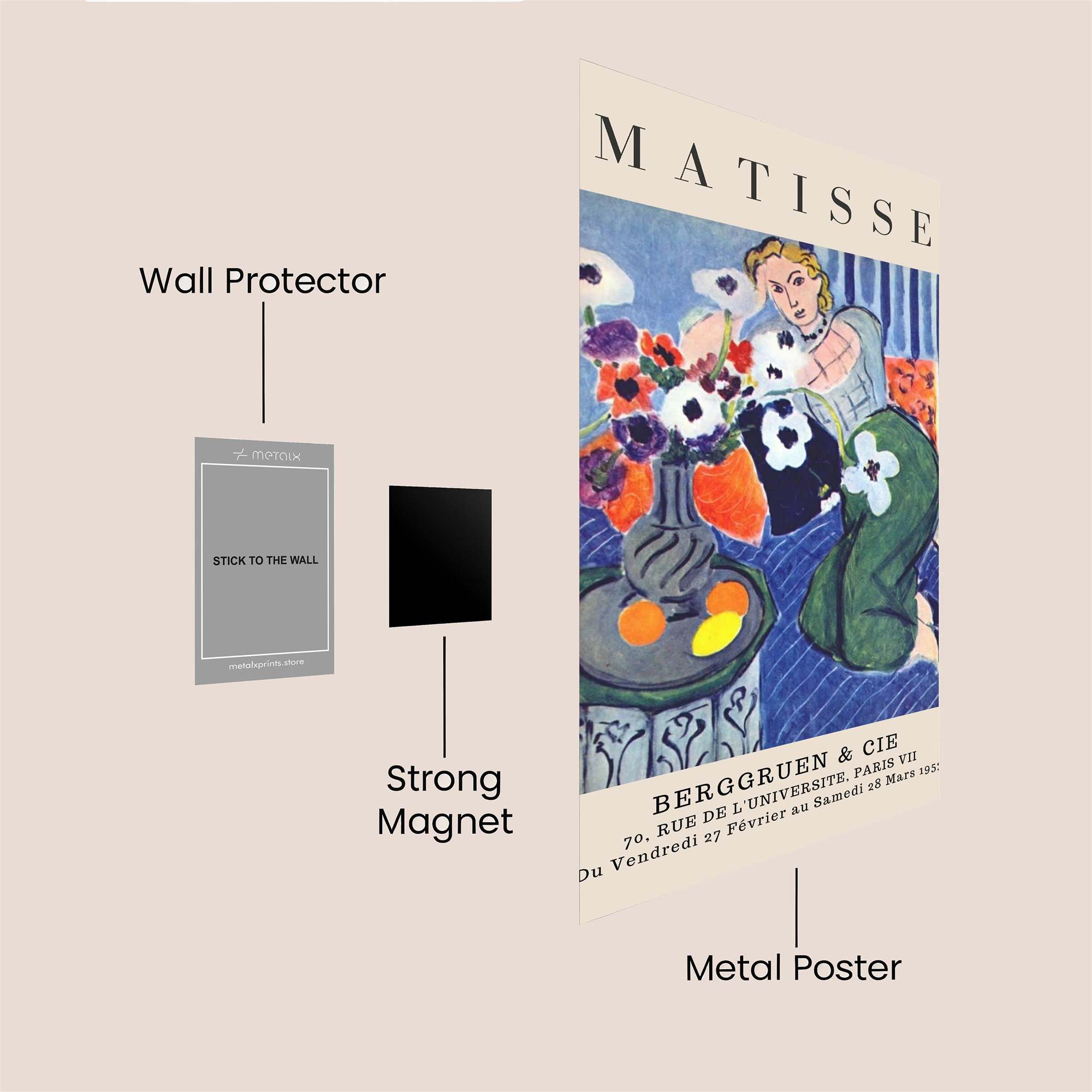 Matisse Whimsy Safe Wall Magnetic / M