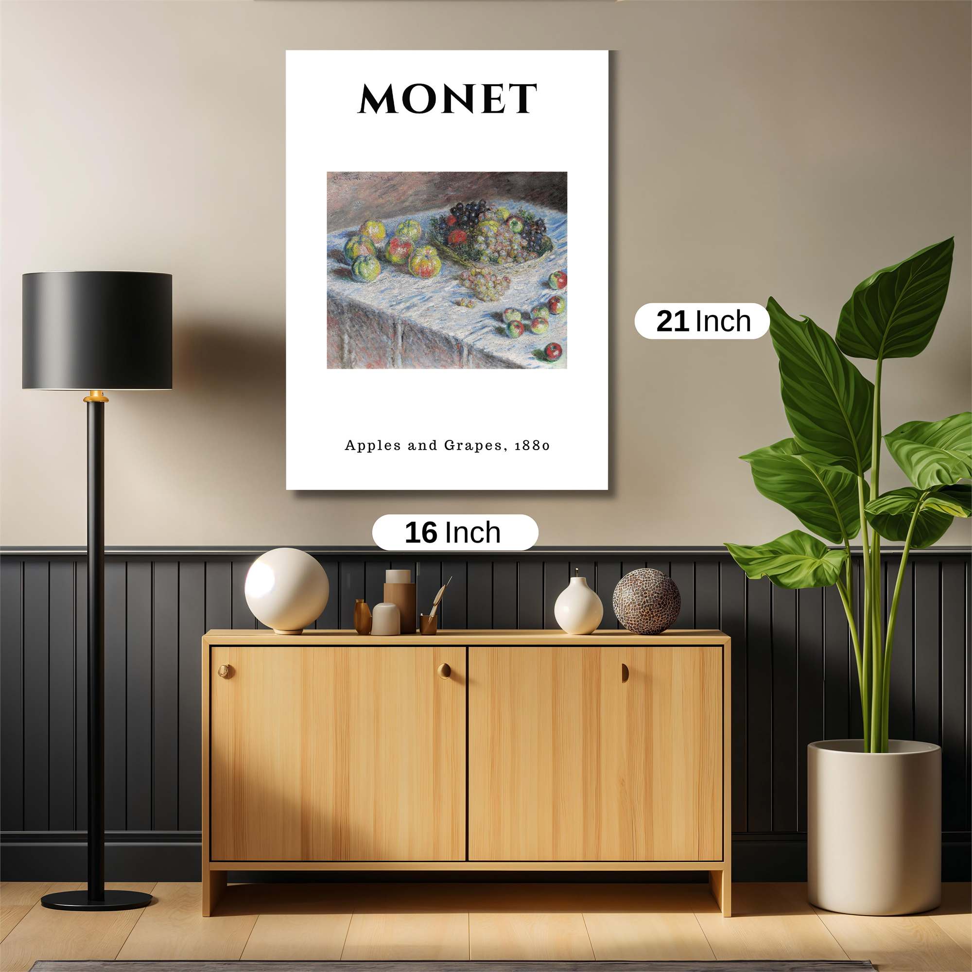 Monet's Feast Safe Wall Magnetic / M