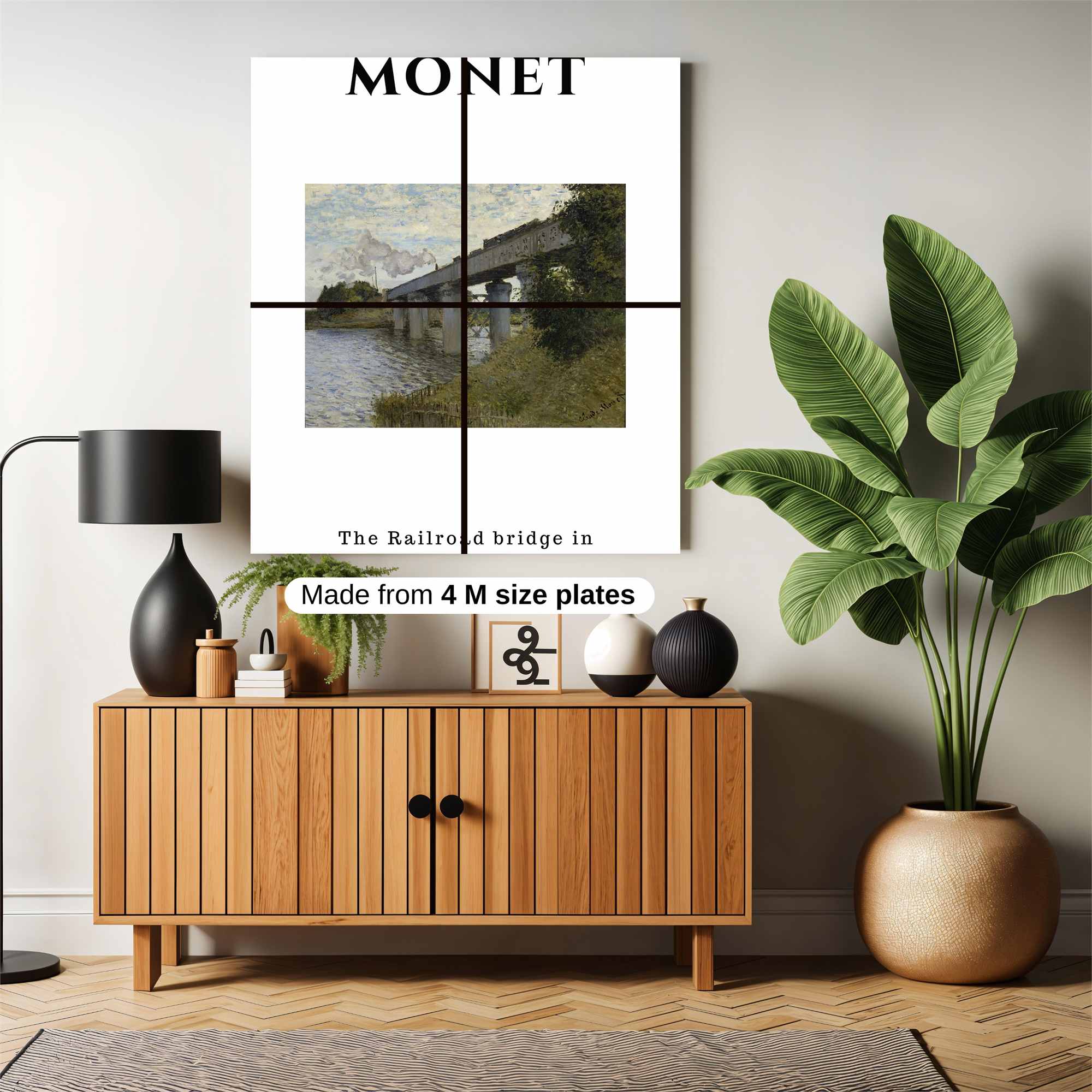Monet Serene Safe Wall Magnetic / M