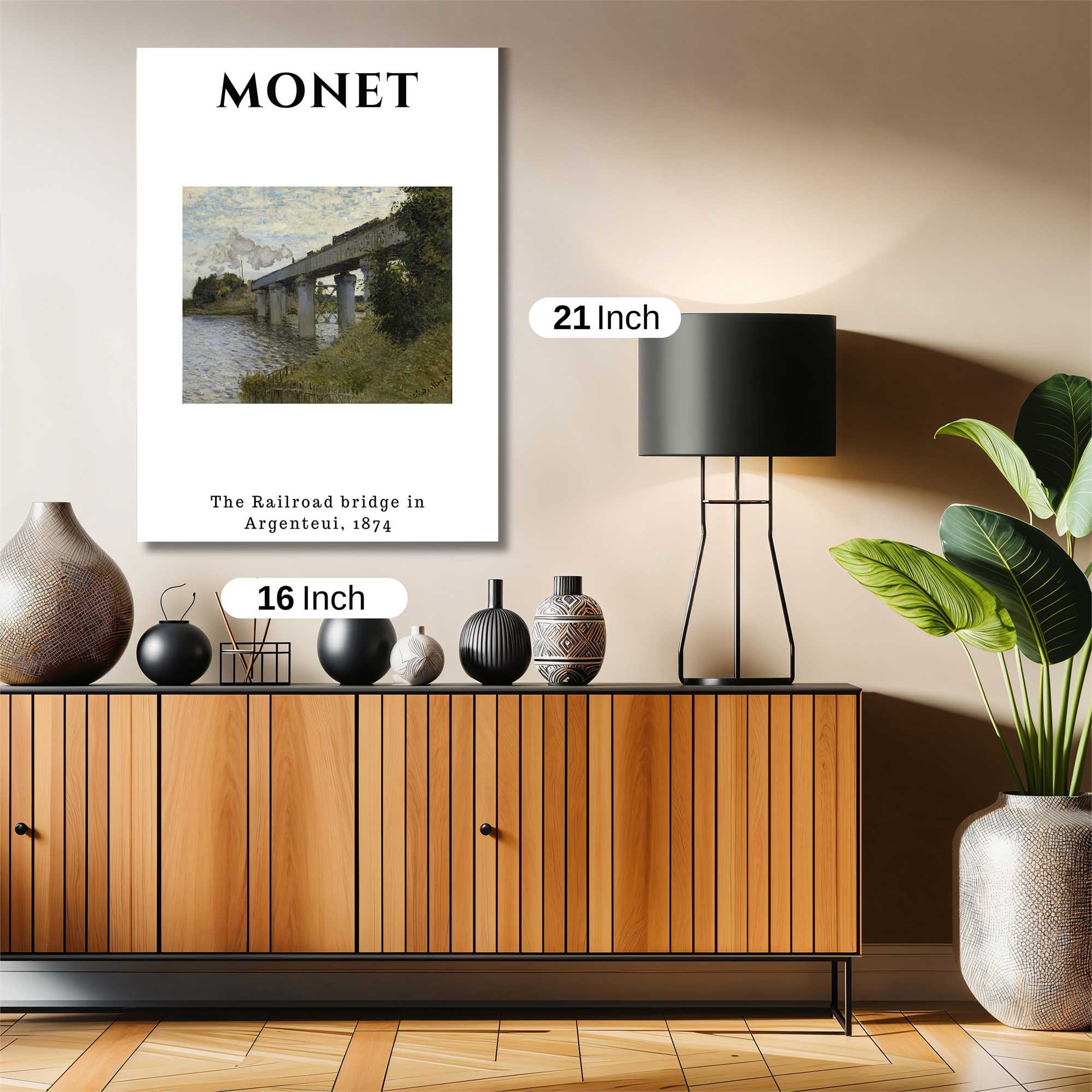 Monet Serene Safe Wall Magnetic / M