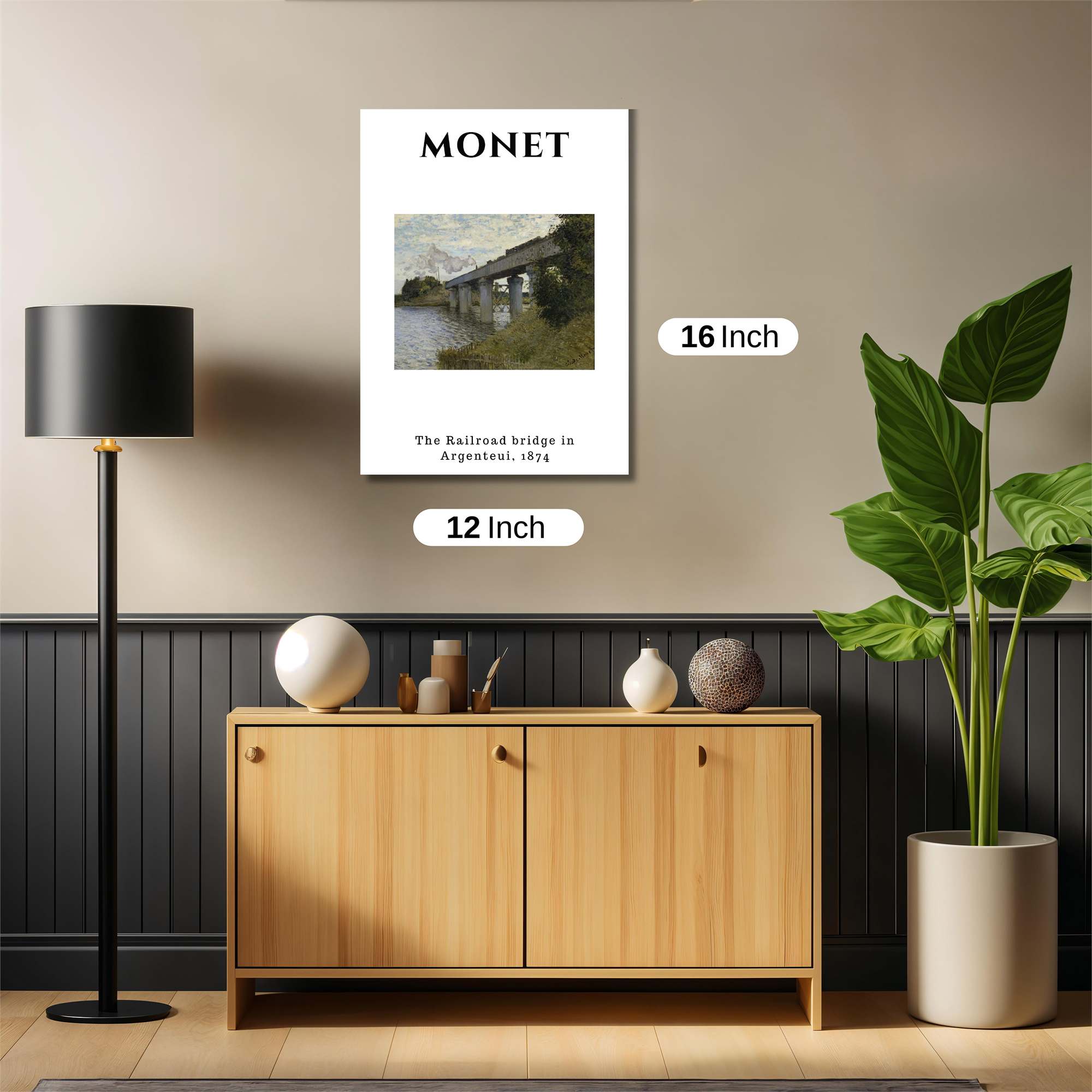 Monet Serene Safe Wall Magnetic / M