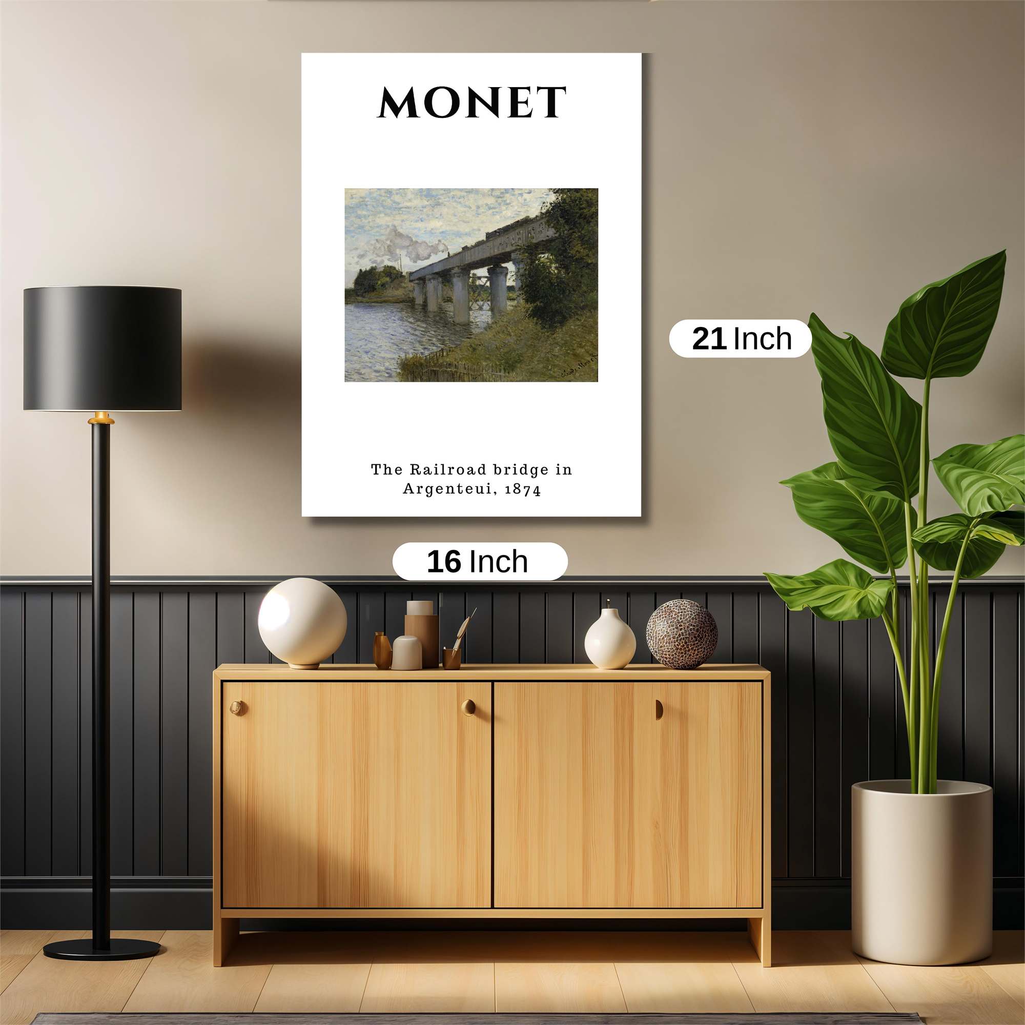 Monet Serene Safe Wall Magnetic / M
