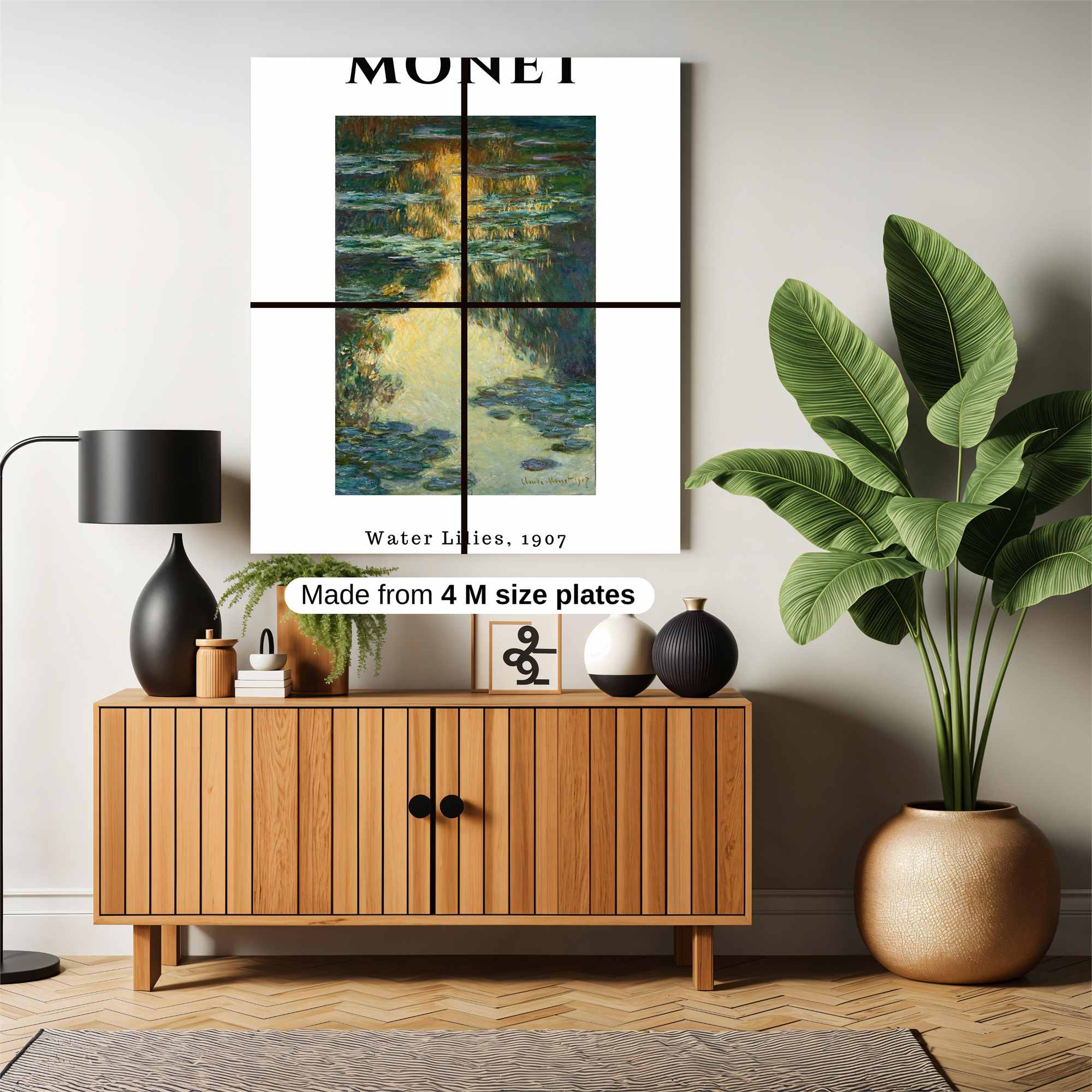 Monet Serenity Safe Wall Magnetic / M