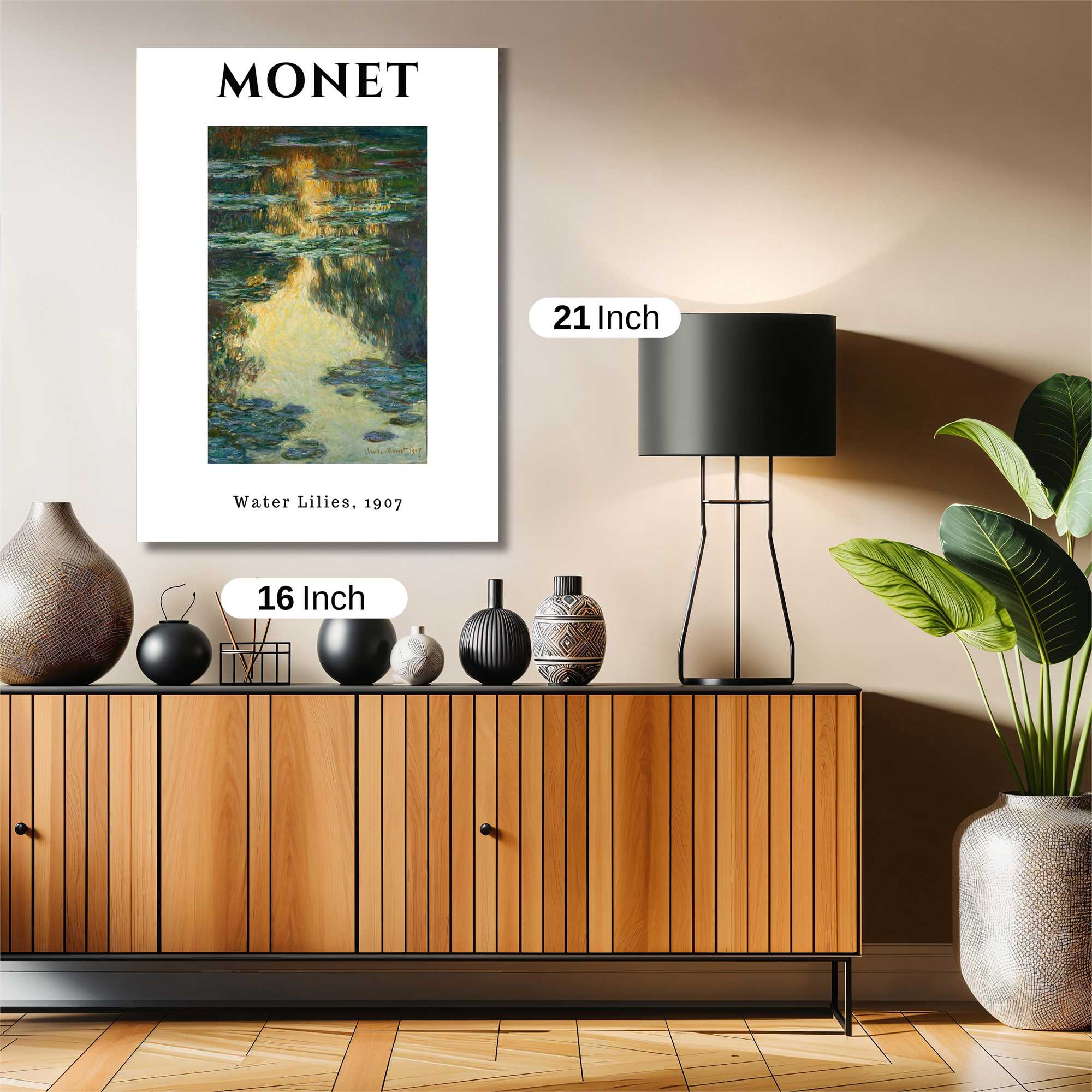 Monet Serenity Safe Wall Magnetic / M