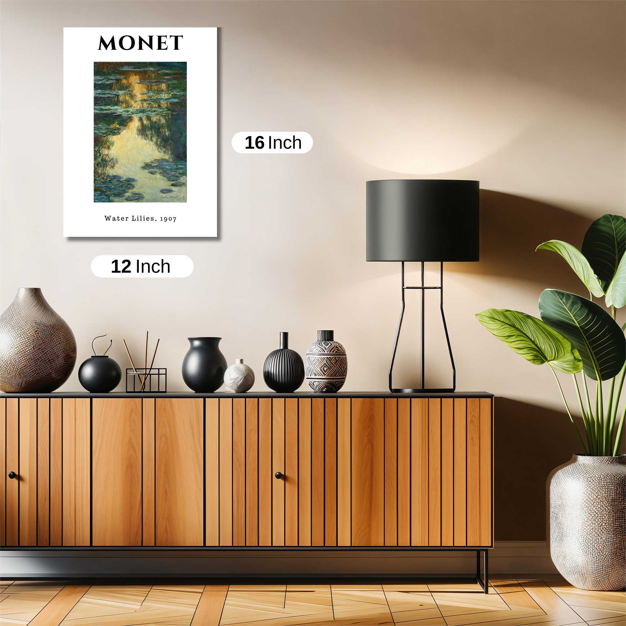 Monet Serenity Safe Wall Magnetic / M