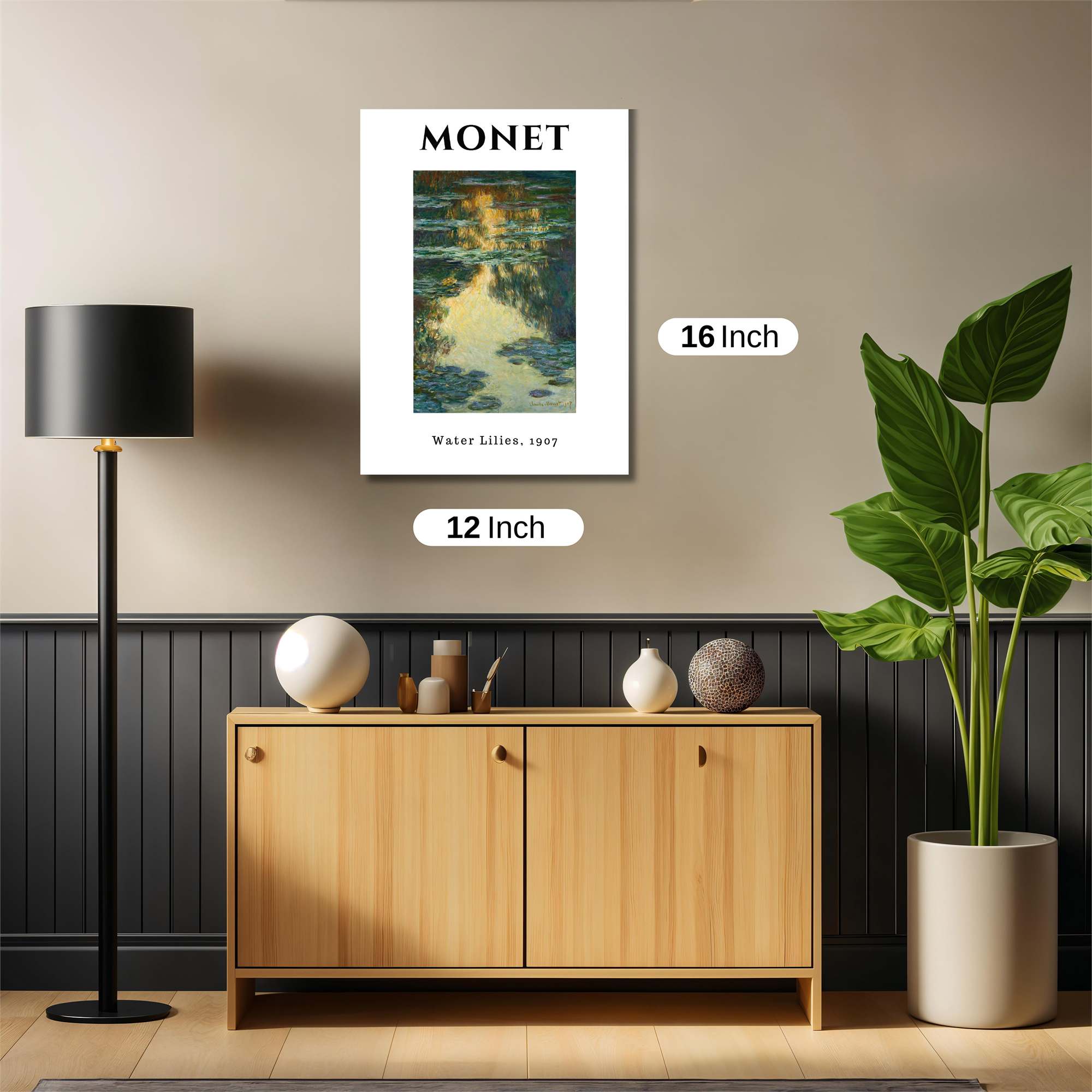 Monet Serenity Safe Wall Magnetic / M