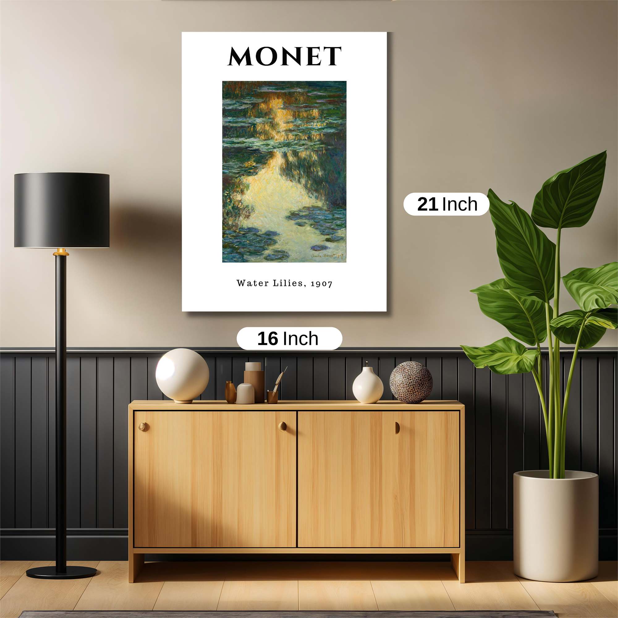 Monet Serenity Safe Wall Magnetic / M