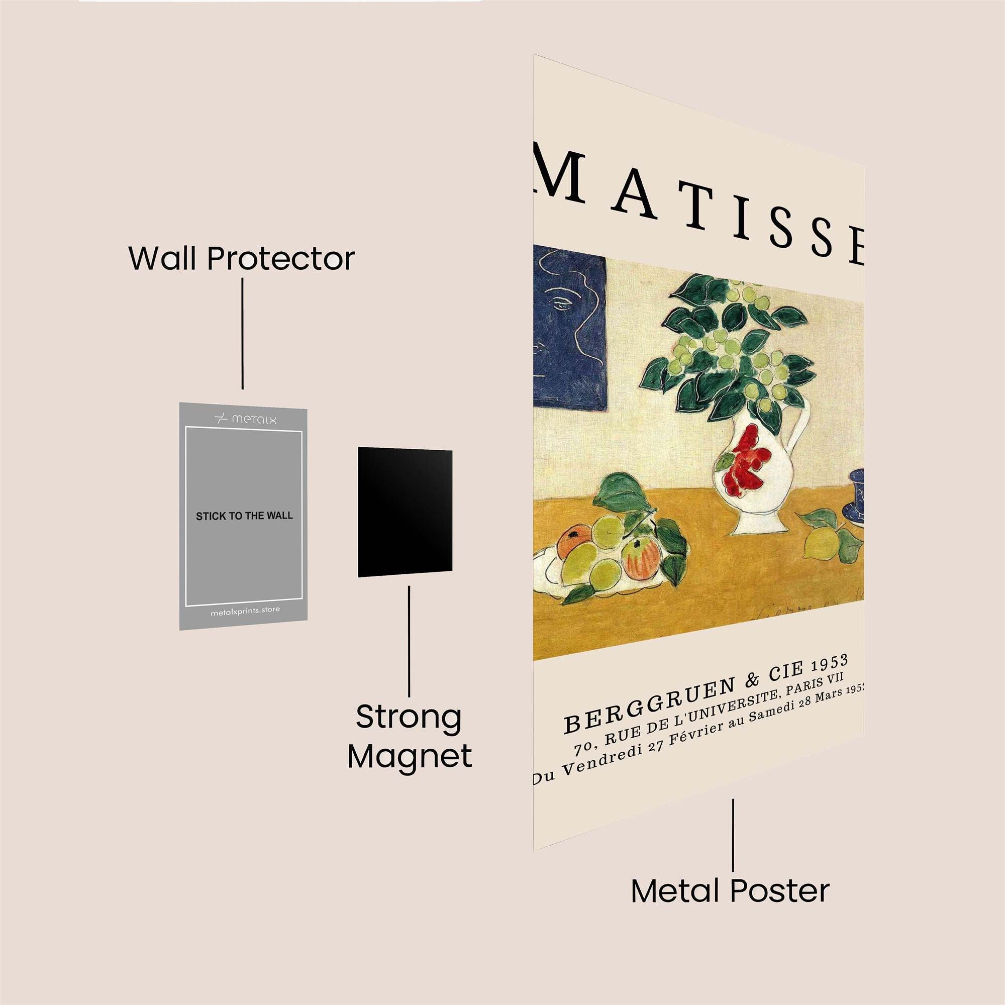 Matisse Medley Safe Wall Magnetic / M
