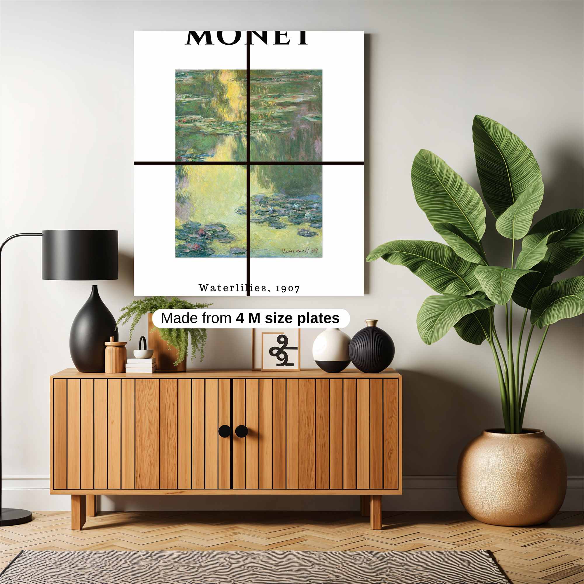 Monet Serene Safe Wall Magnetic / M