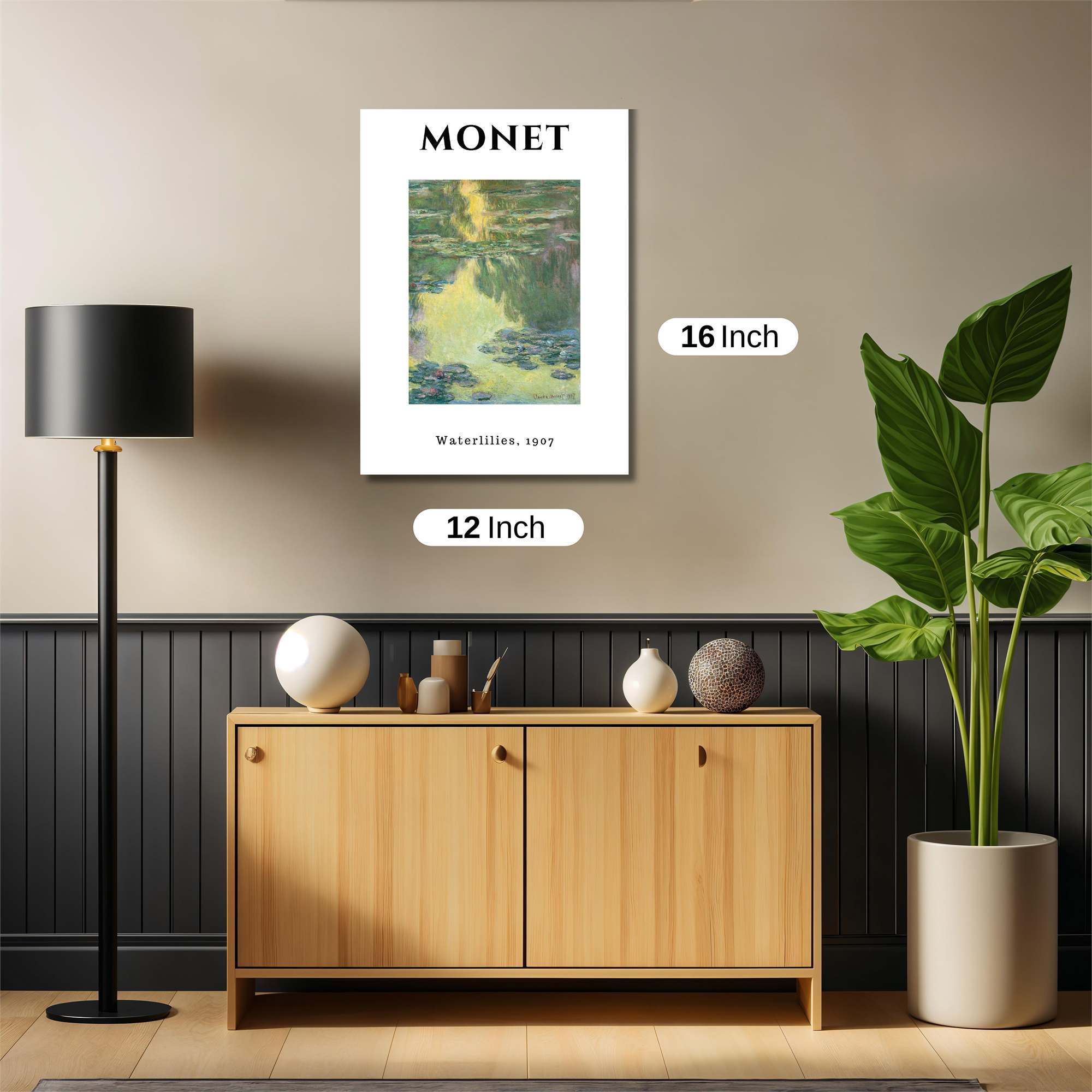 Monet Serene Safe Wall Magnetic / M
