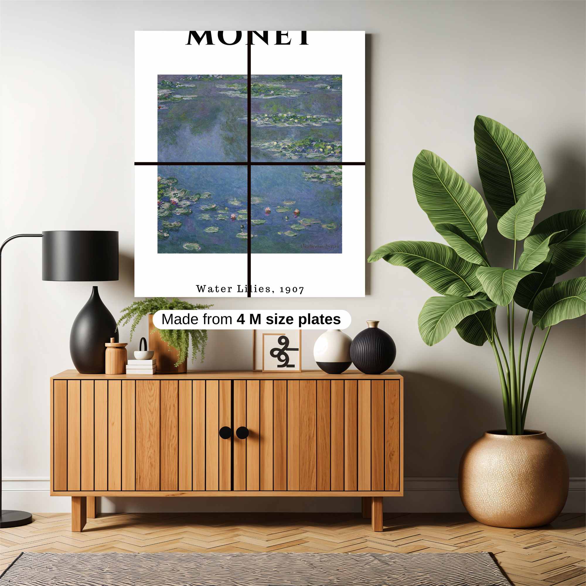 Monet Serenity Safe Wall Magnetic / M