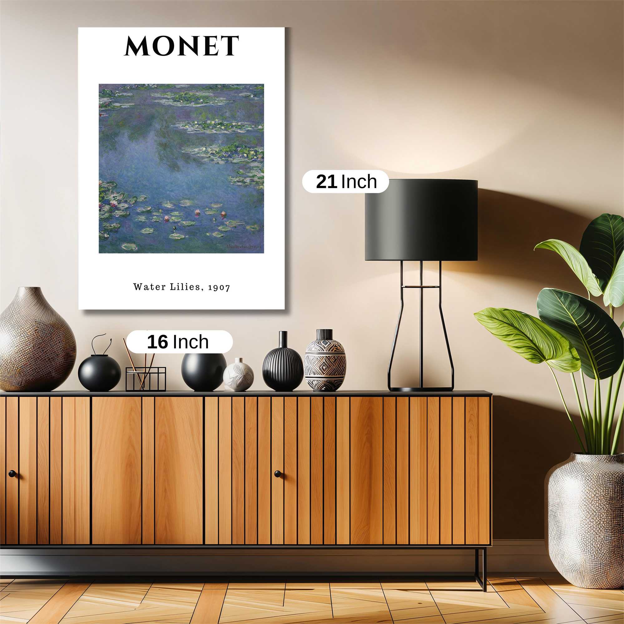 Monet Serenity Safe Wall Magnetic / M