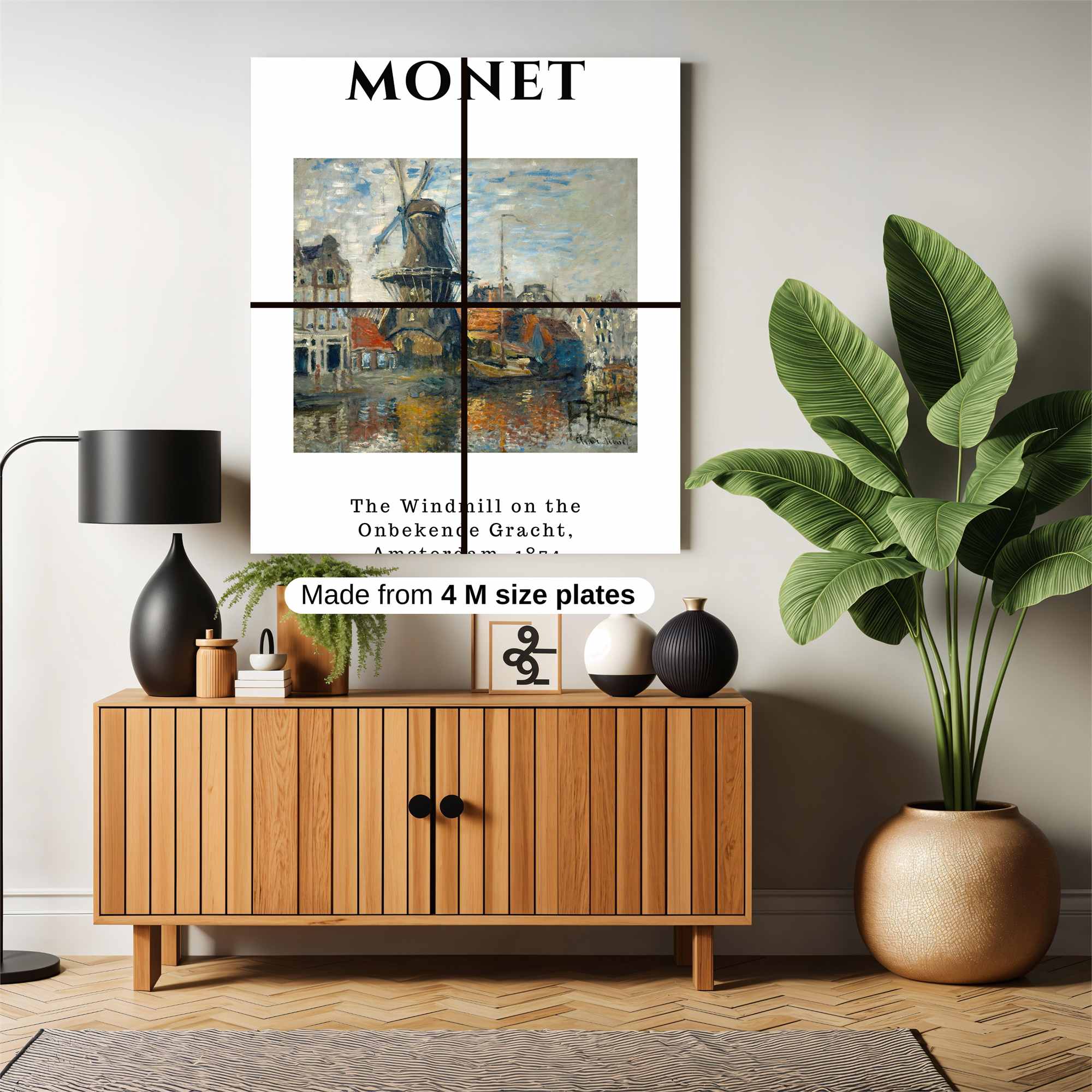 Monet Serenity Safe Wall Magnetic / M